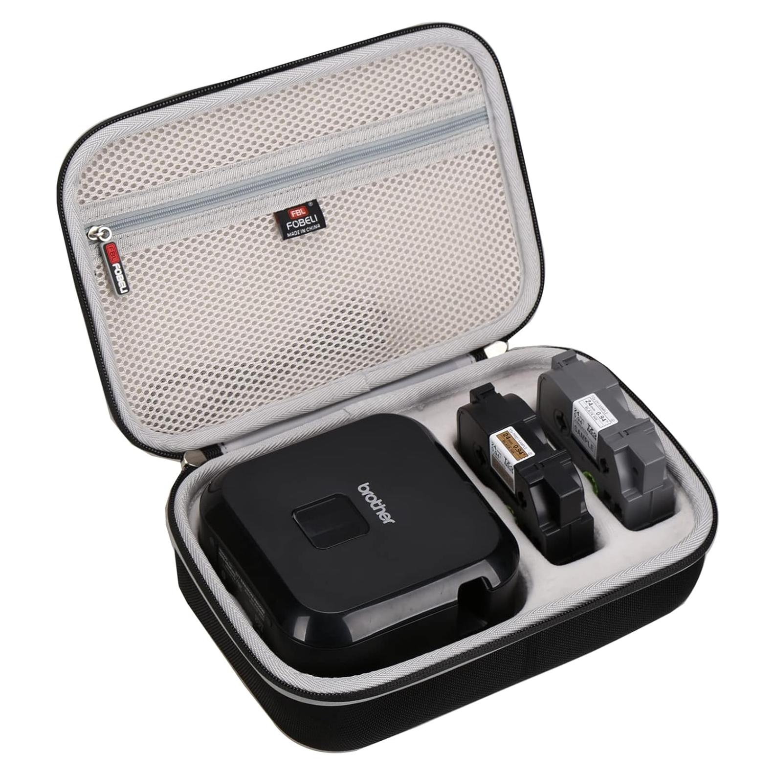 Funda de Almacenamiento Dura FBLFOBELI para Brother P-Touch Cube Plus