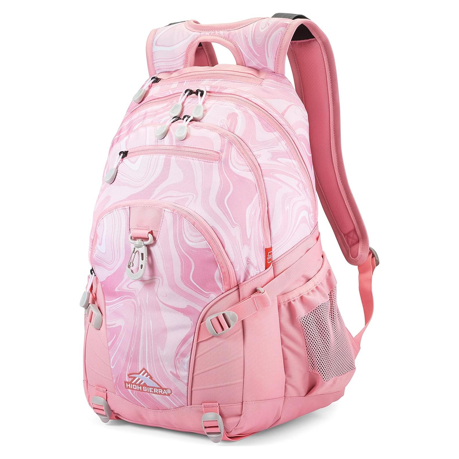 Mochila High Sierra Loop Rosa con Funda para Tableta 33L