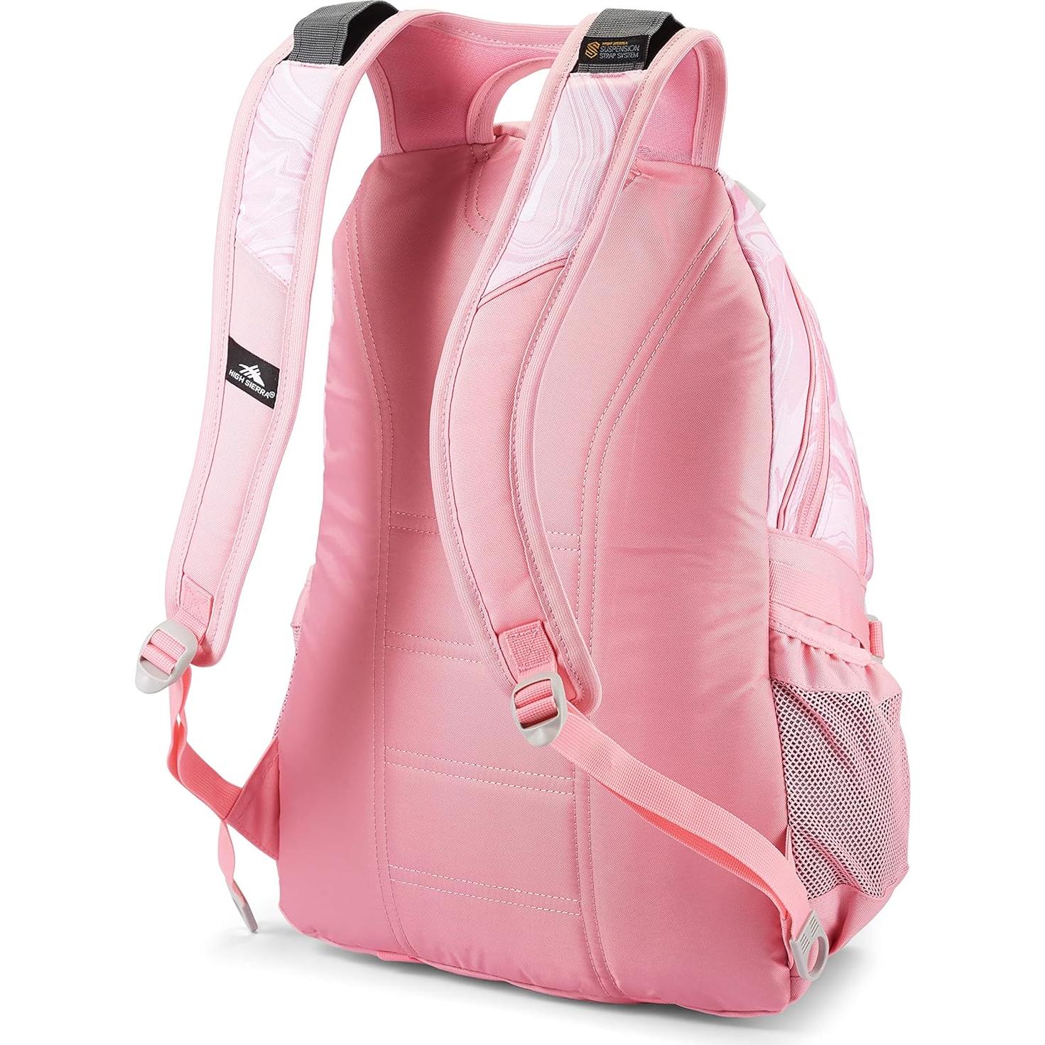 Mochila High Sierra Loop Rosa con Funda para Tableta 33L