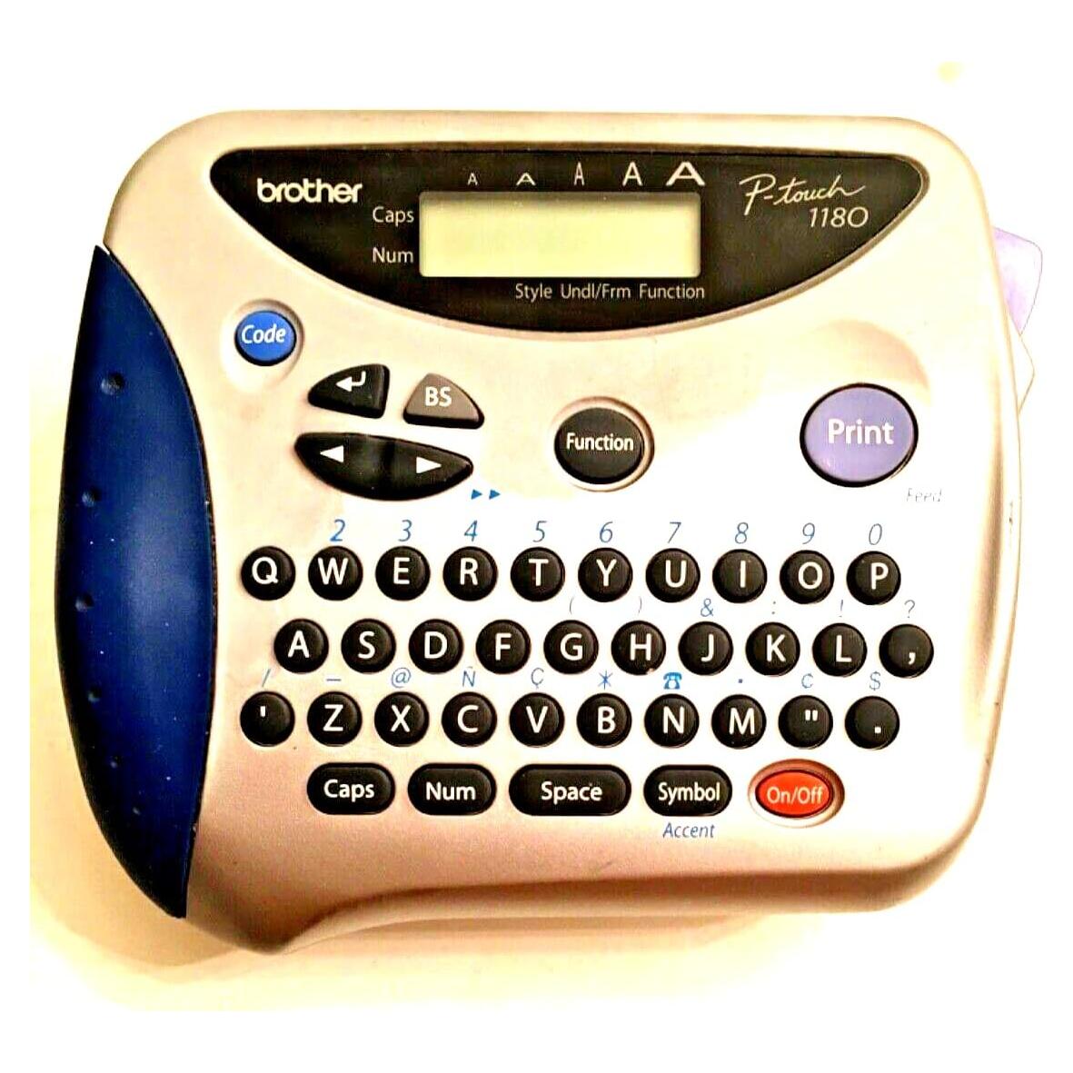 Etiquetadora Brother PT-1180 con Pantalla LCD y Cinta TZ