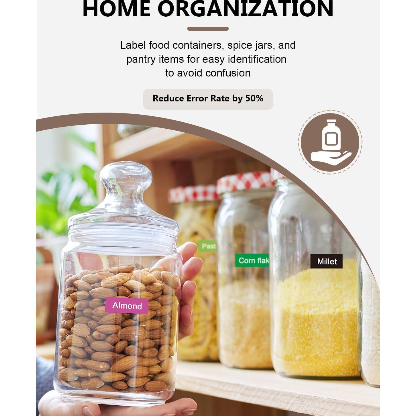 Cinta de Etiquetas Multicolor 12mm XemaX para Brother PTouch