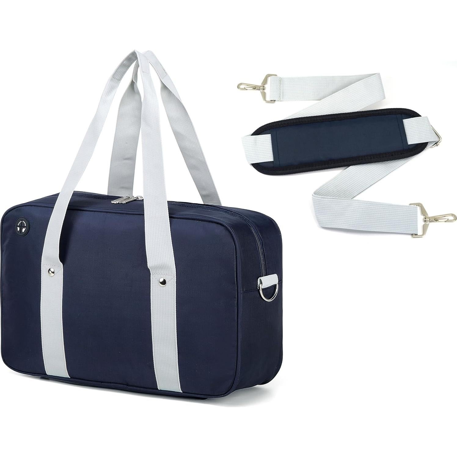 Bolsa de Hombro Escolar Chillpaper Kawaii 40x25x12cm Azul