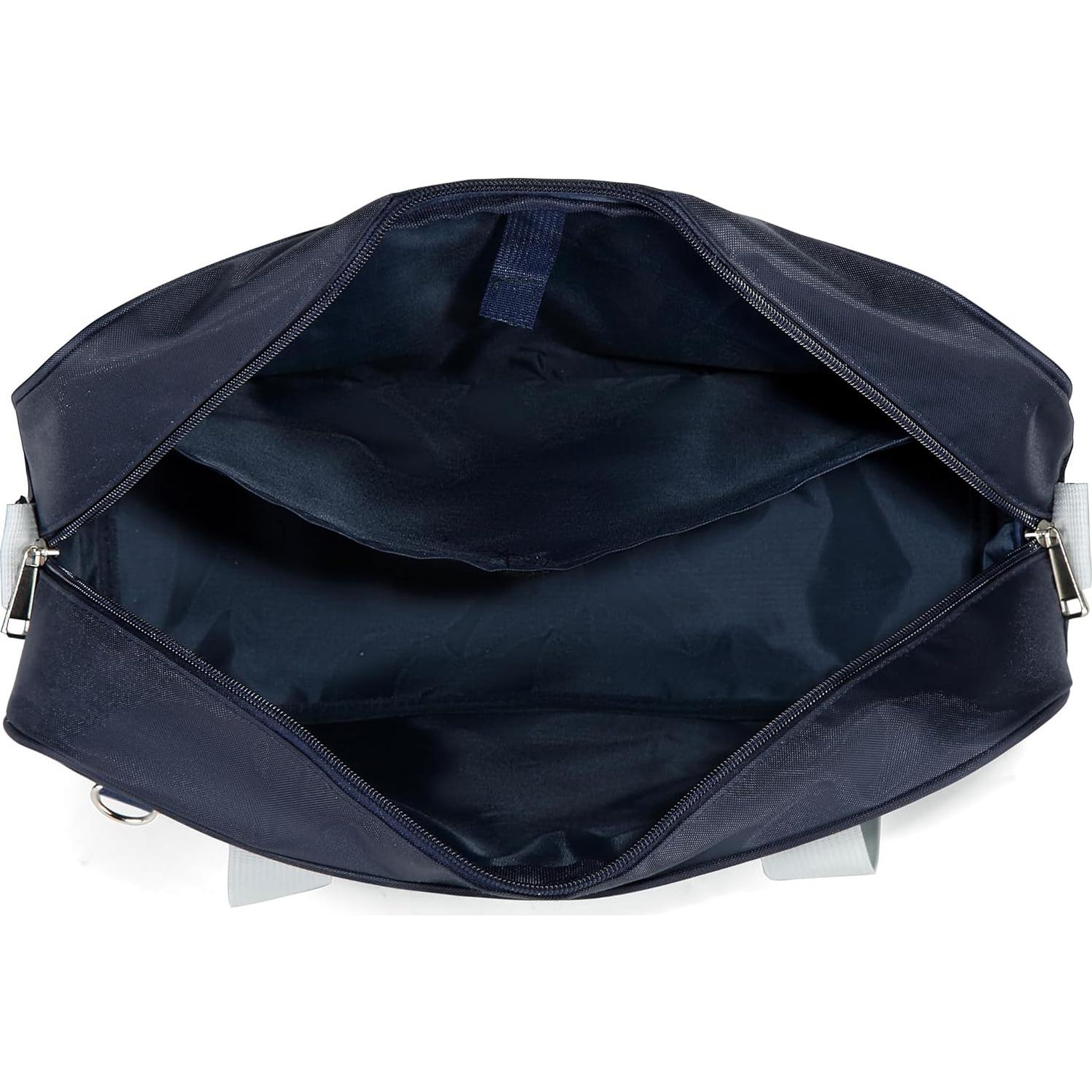 Bolsa de Hombro Escolar Chillpaper Kawaii 40x25x12cm Azul