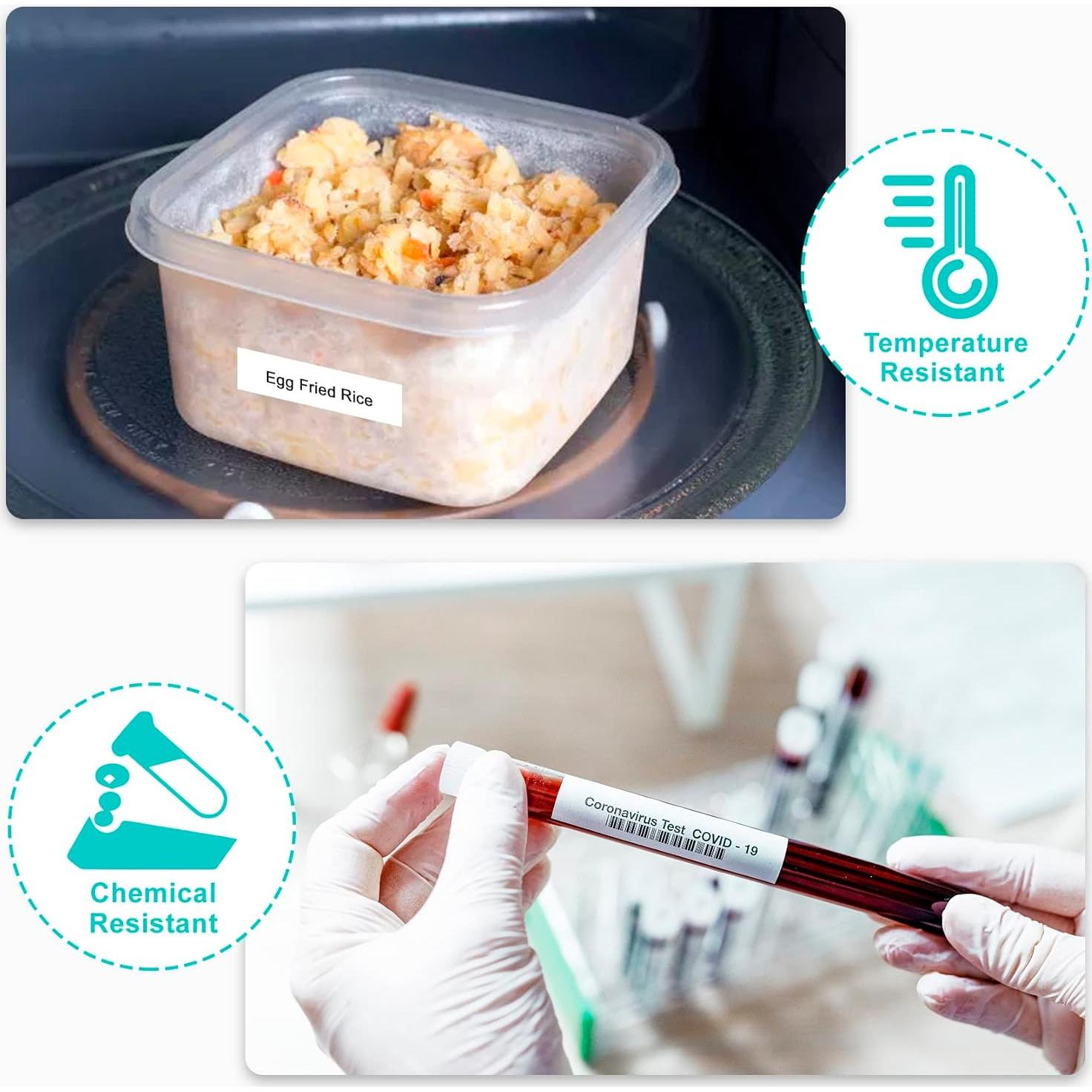 Cintas de Etiqueta 12mm Lonitul TZe para Brother - 4 Colores