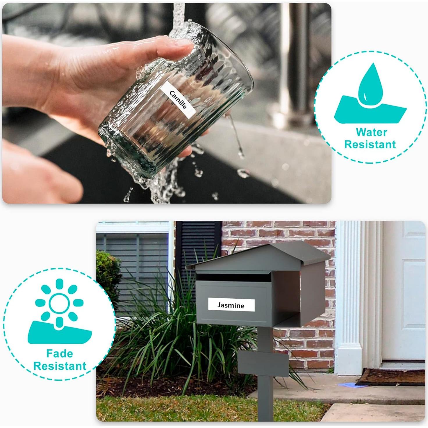 Cintas de Etiqueta 12mm Lonitul TZe para Brother - 4 Colores