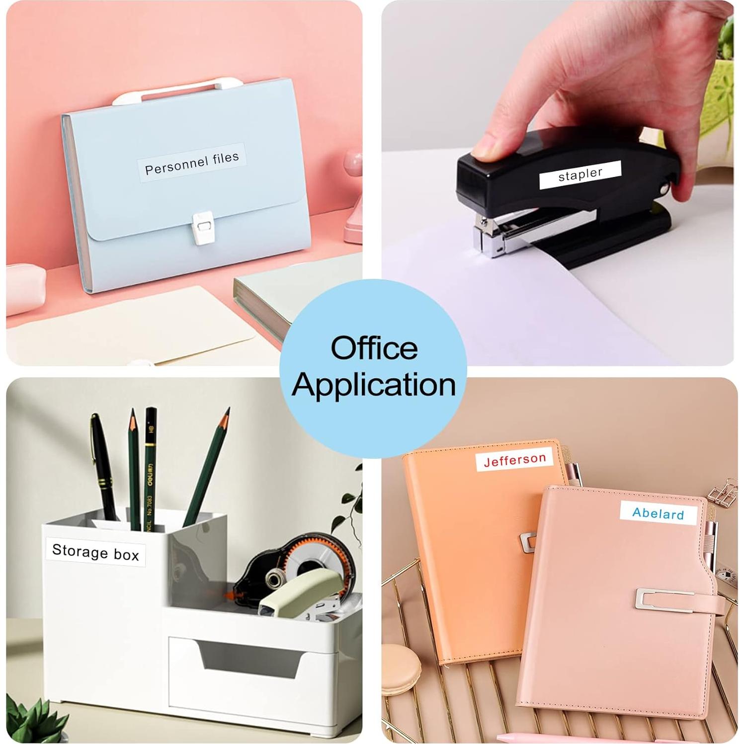 Cintas de Etiqueta 12mm Lonitul TZe para Brother - 4 Colores