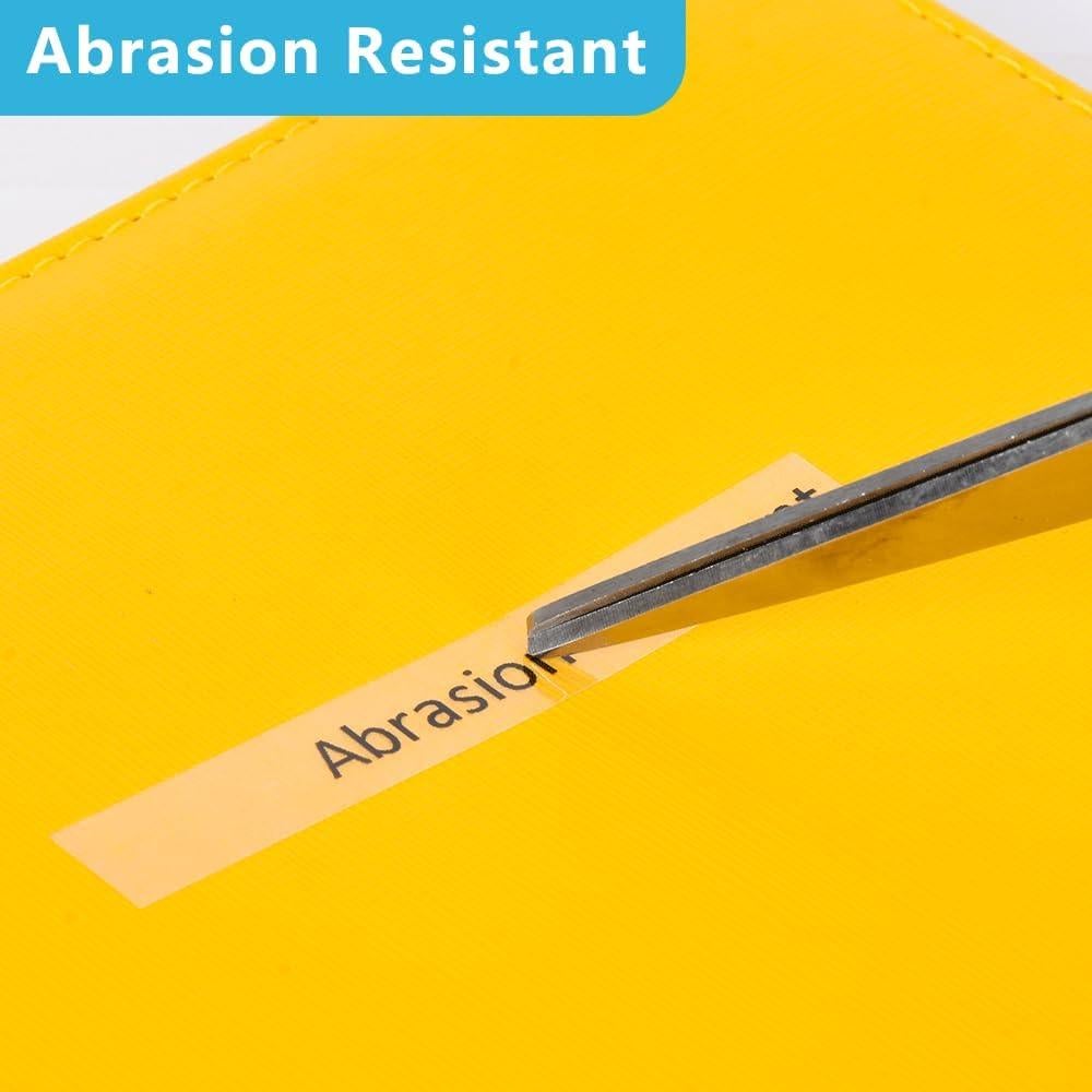 Cinta de Etiqueta Hehua 12mm Clara Compatible Brother TZe-131