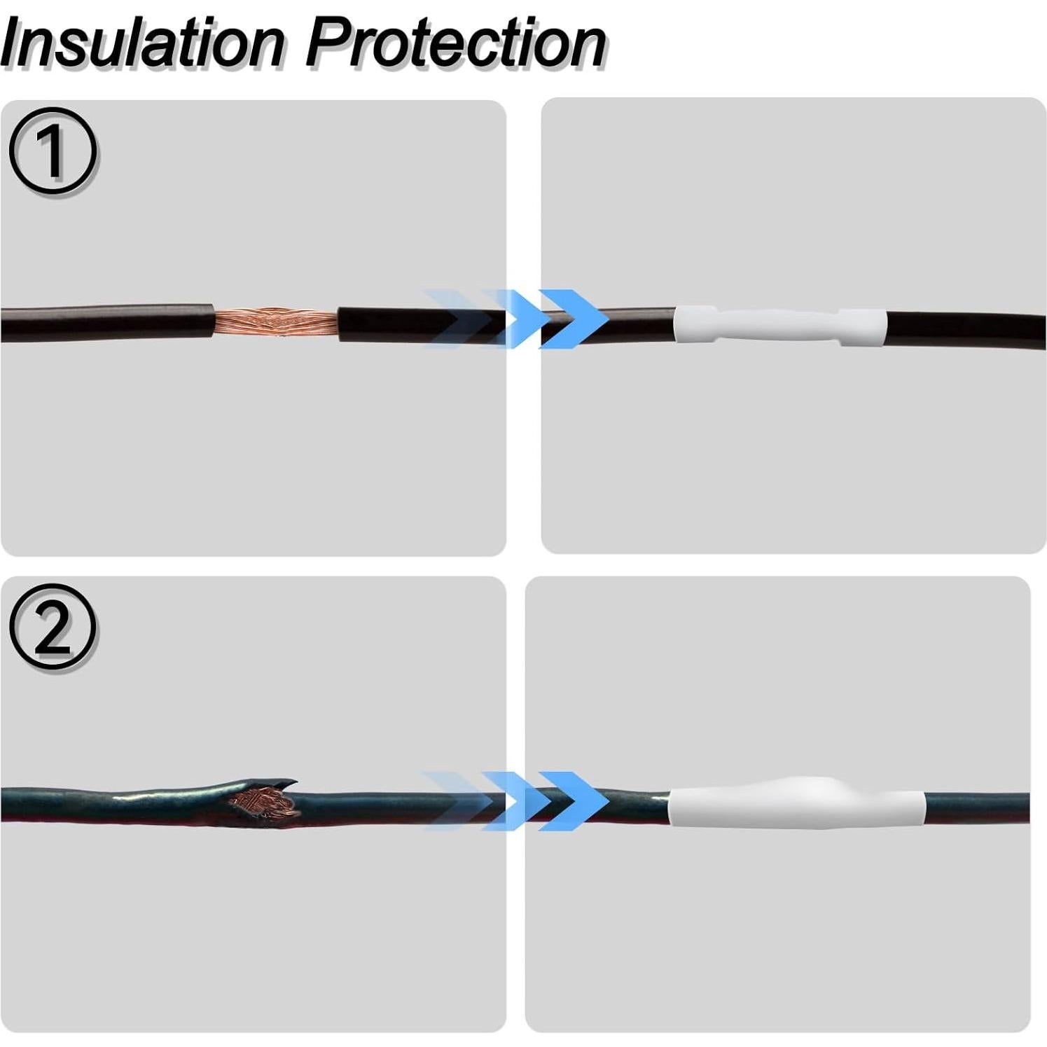 Cinta de Etiqueta Cruxer HSE-211 Negra sobre Blanca 10 Unidades 5.8mm