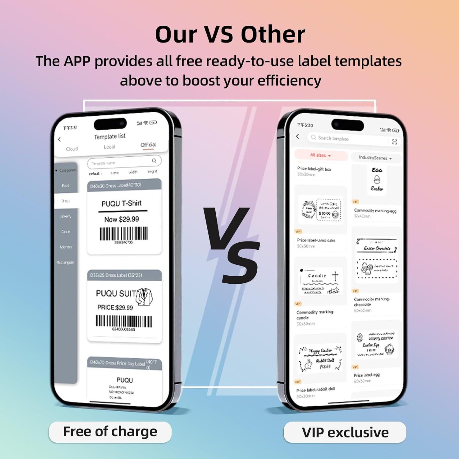 Impresora de Etiquetas PUQU Q1 Bluetooth 50mm x 30mm