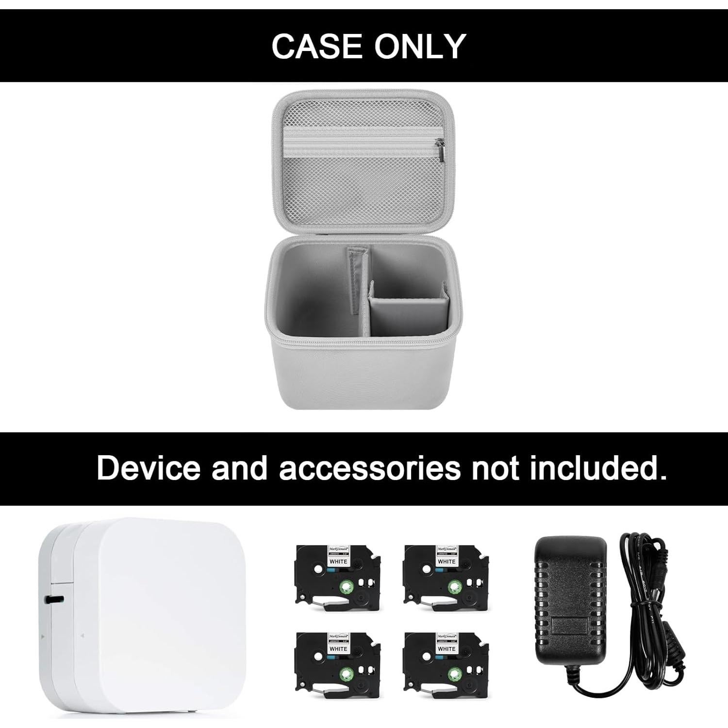 Funda de Transporte Casmilee para Impresora Brother PT-P300BT