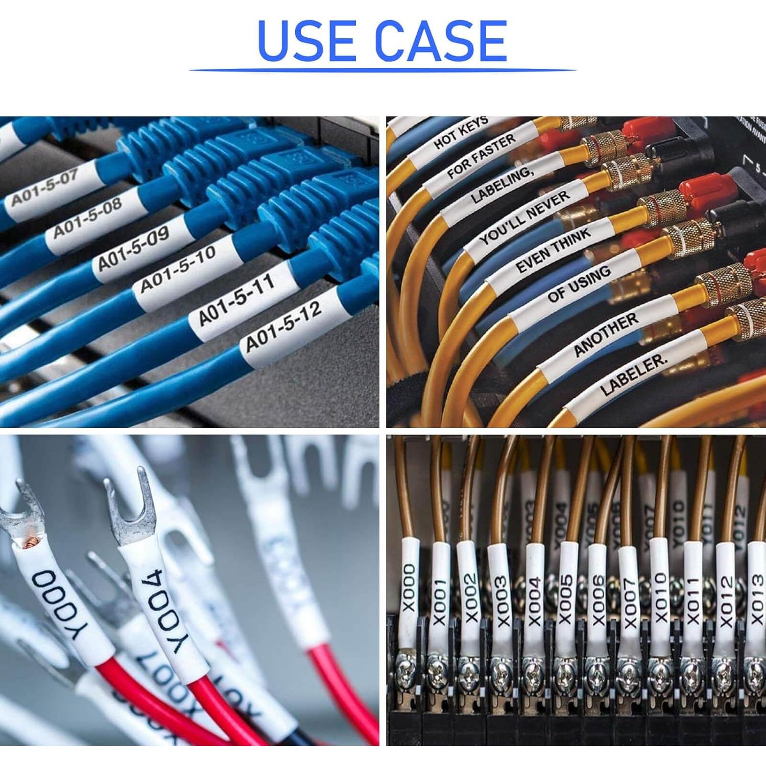 3PK Cinta de Etiquetadora Termocontraíble USUPERINK HSe-211 5.8mm