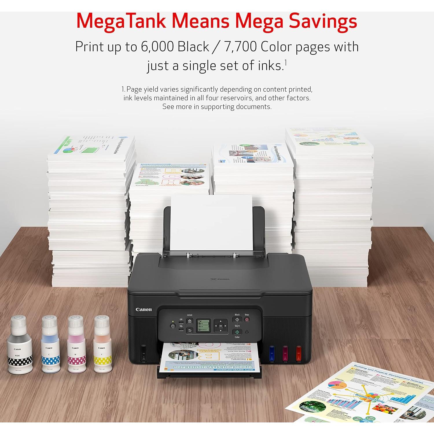 Impresora Multifuncional Inalámbrica Canon PIXMA G3270