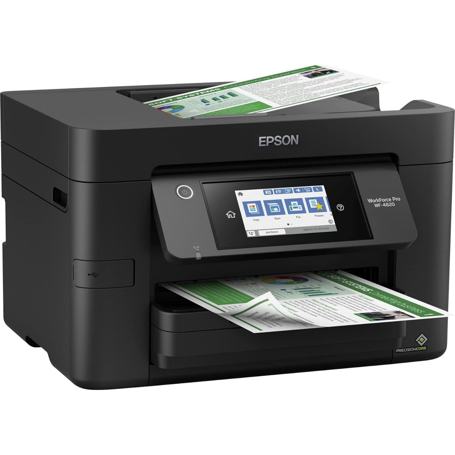 Impresora Inalámbrica Epson WorkForce Pro WF-4820 Todo-en-Uno