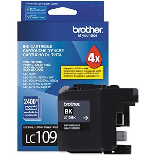Cartucho de tinta Brother LC109BK Negro de alta capacidad