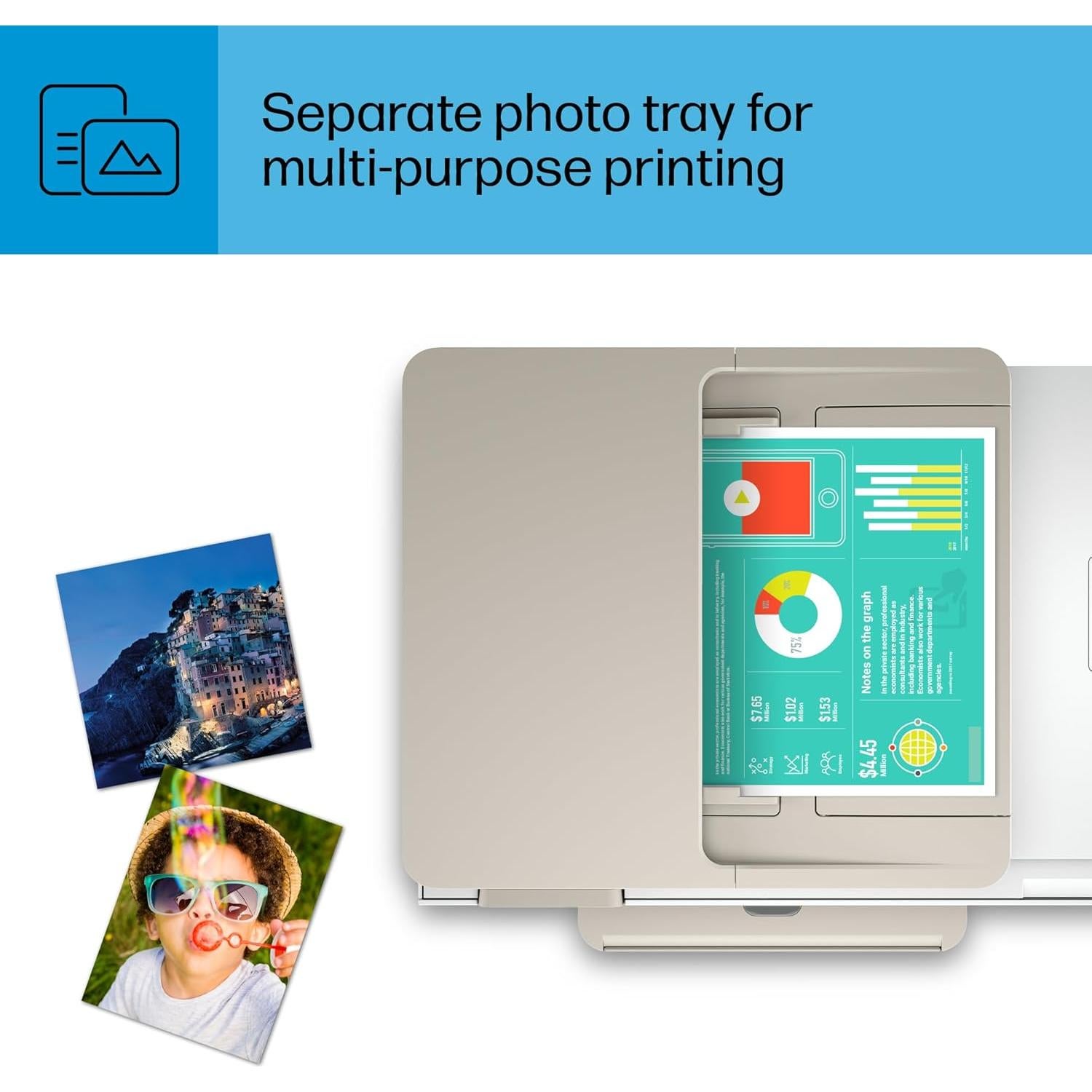 Impresora Multifuncional Inalámbrica HP ENVY Inspire 7955e