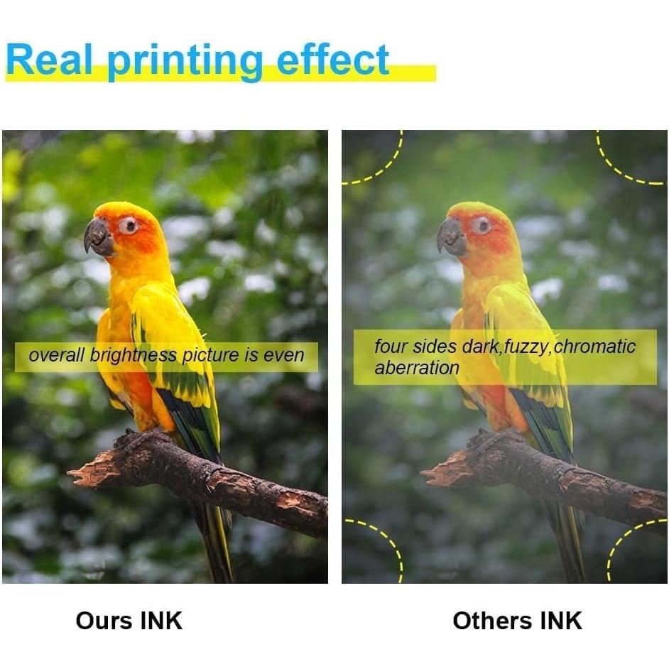 Kit de Recarga de Tinta Universal DLMELHOR 500ml 5 Piezas