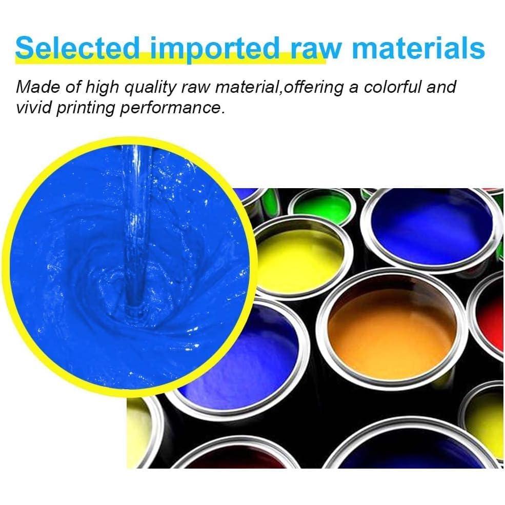 Kit de Recarga de Tinta Universal DLMELHOR 500ml 5 Piezas