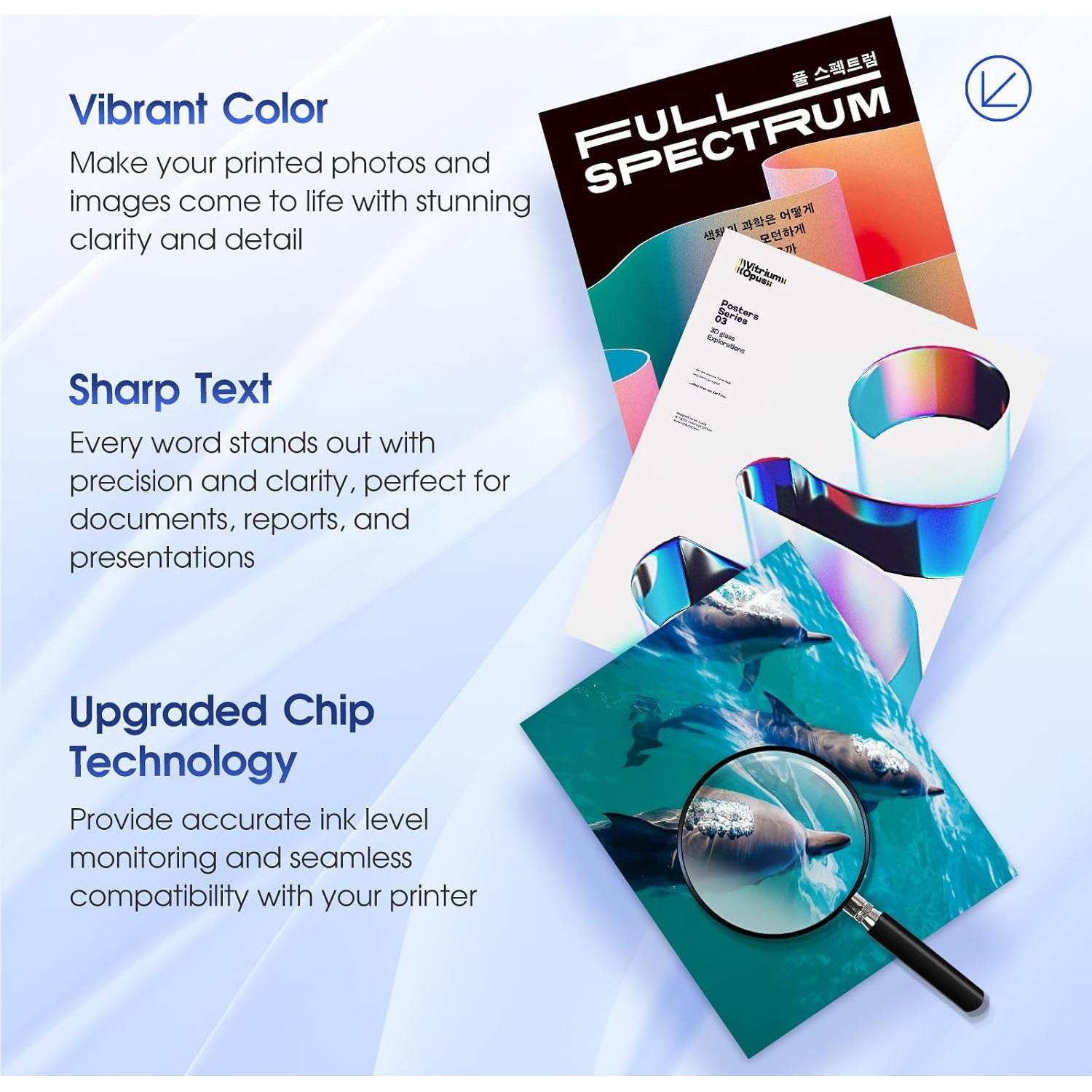 Cartuchos de tinta LLAOLLAO LC401XL para Brother MFC-J1010DW - 4 Pack