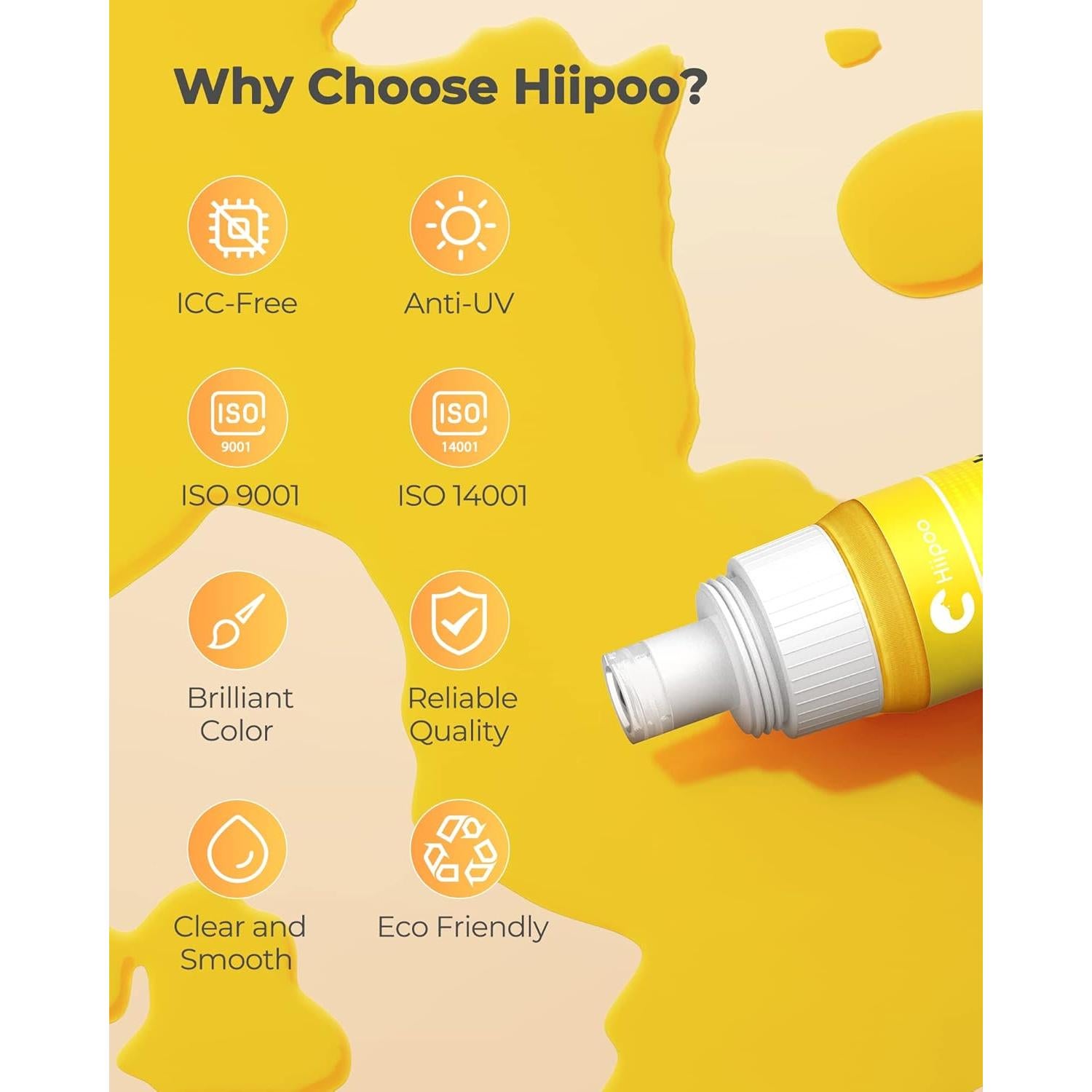 Tinta de Sublimación Hiipoo 127ml para Impresoras ET2400 ET2720