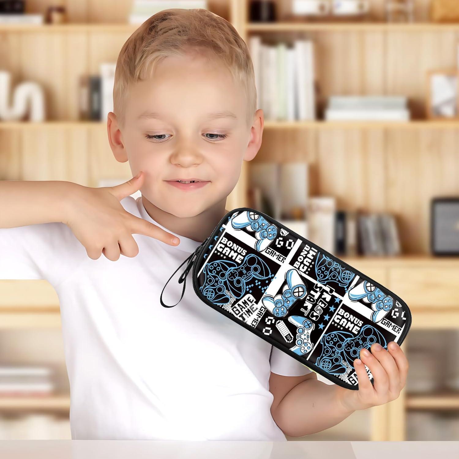 Estuche Grande para Niños Fitvc YTXBS-017 Diseño Gamer