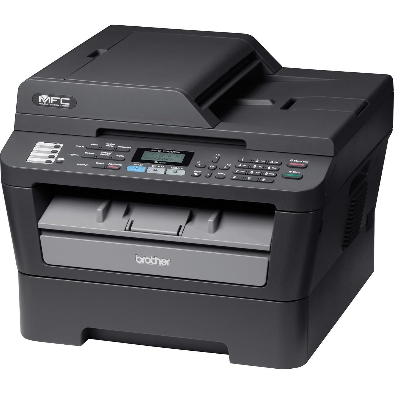 MFC7460DN Ethernet Monochrome Printer with Scanner, Copier & Fax