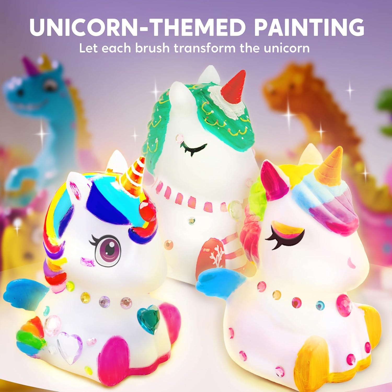 Klever Kits Lámpara Unicornio DIY - Kit de Pintura Creativa