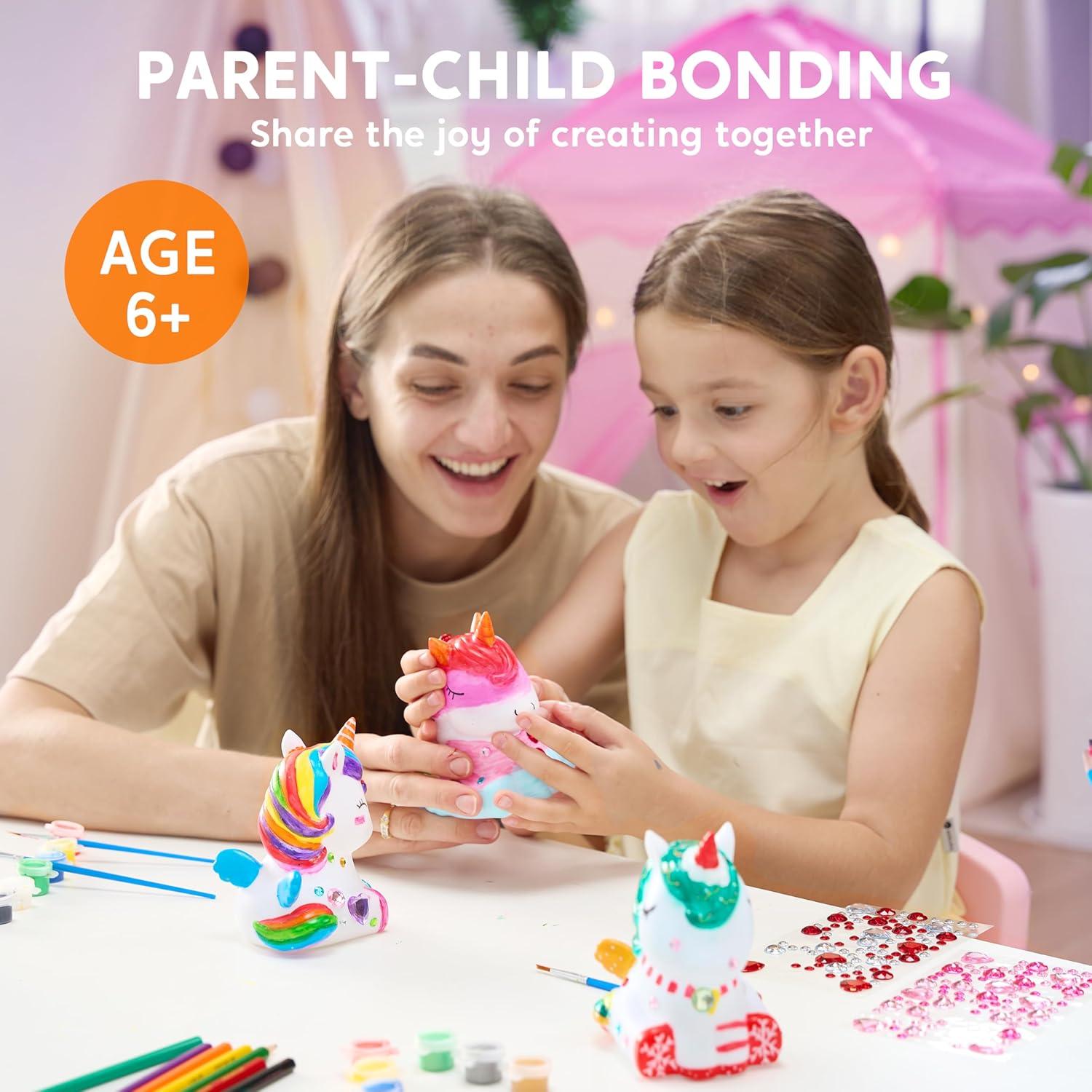 Klever Kits Lámpara Unicornio DIY - Kit de Pintura Creativa