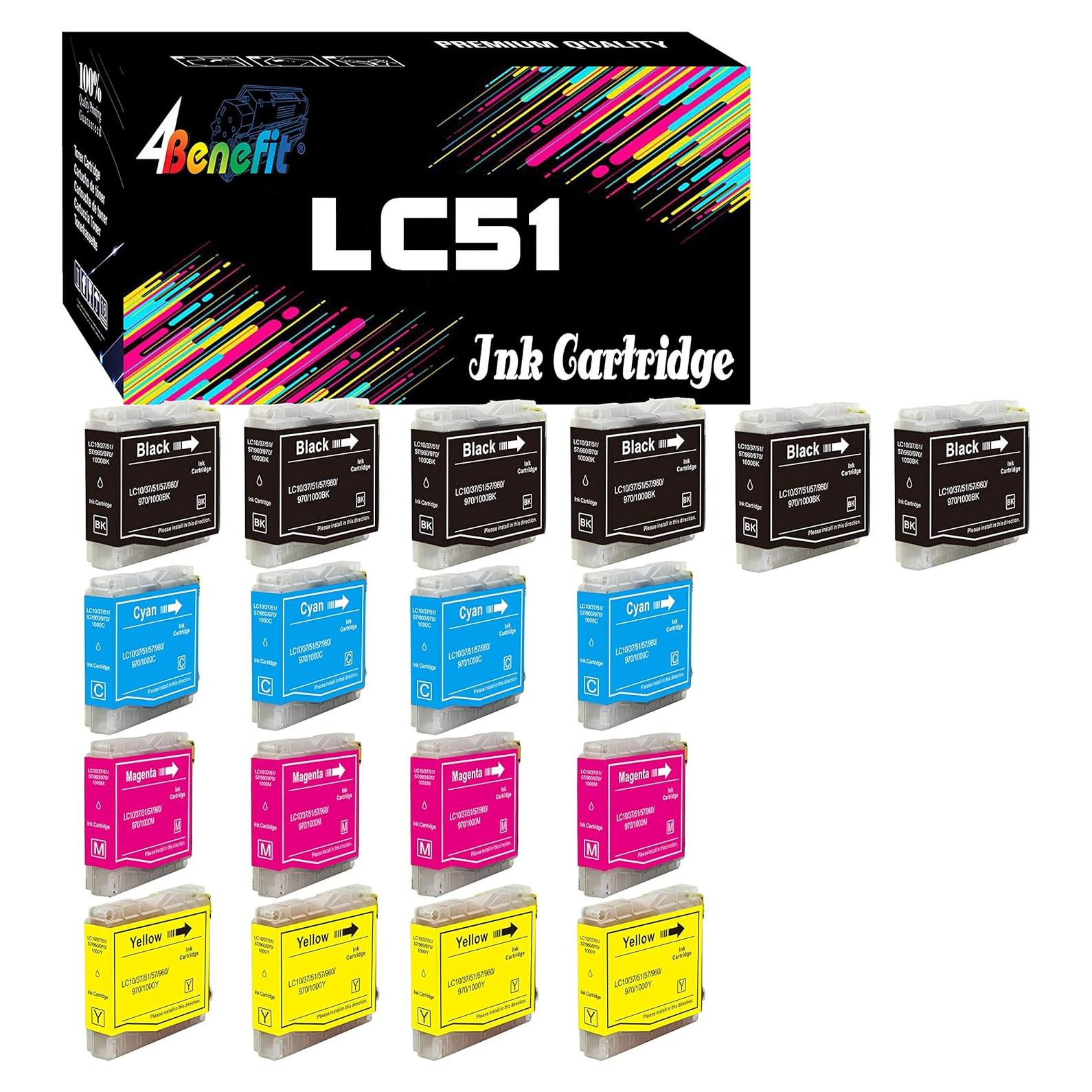 Cartucho de Tinta Compatible Brother LC-51 - 18 Piezas