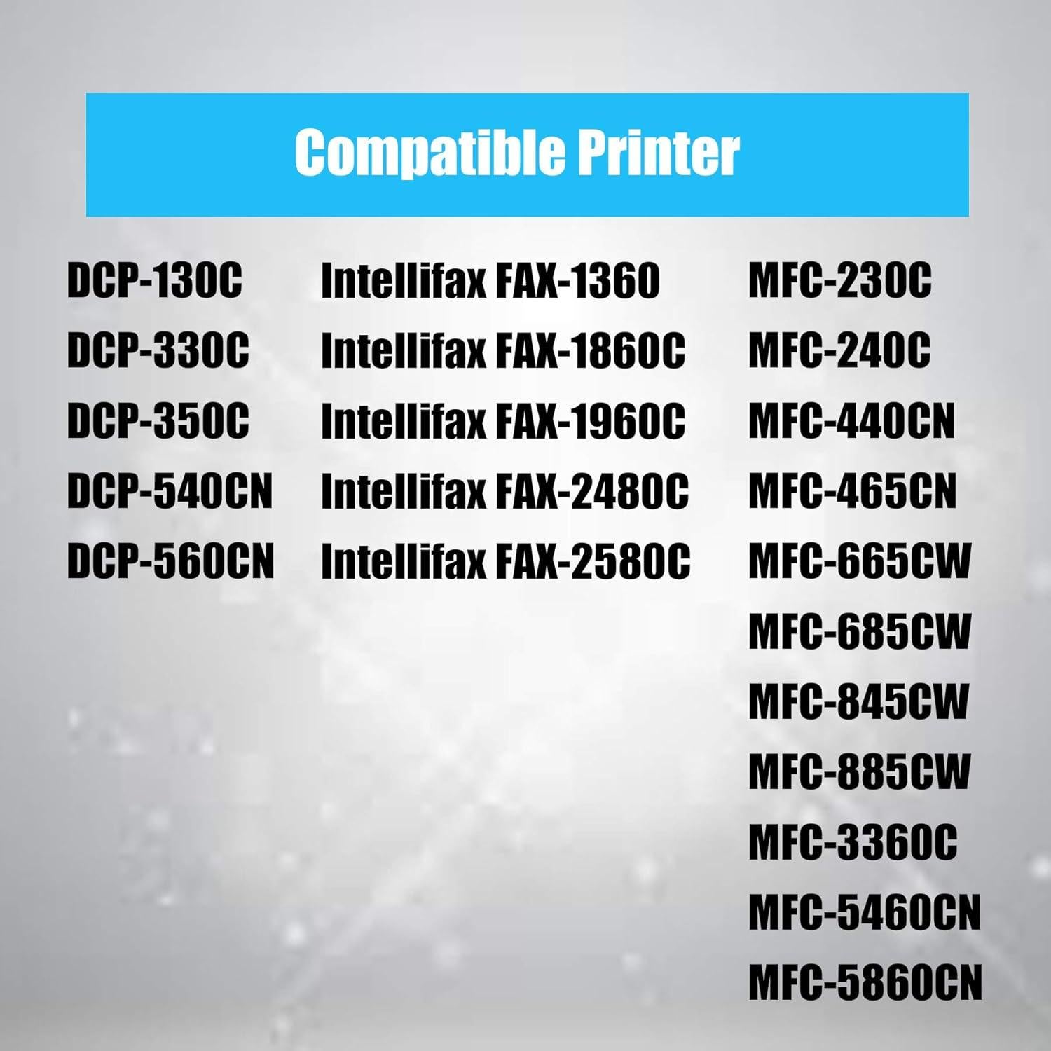 Cartucho de Tinta Compatible Brother LC-51 - 18 Piezas