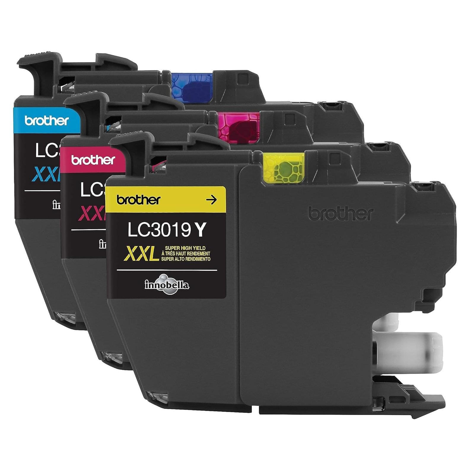 Printer LC30193PK Super High Yield XXL 3 Pack Ink Cartridges- 1 Ea: Cyan/Magenta/Yellow Ink