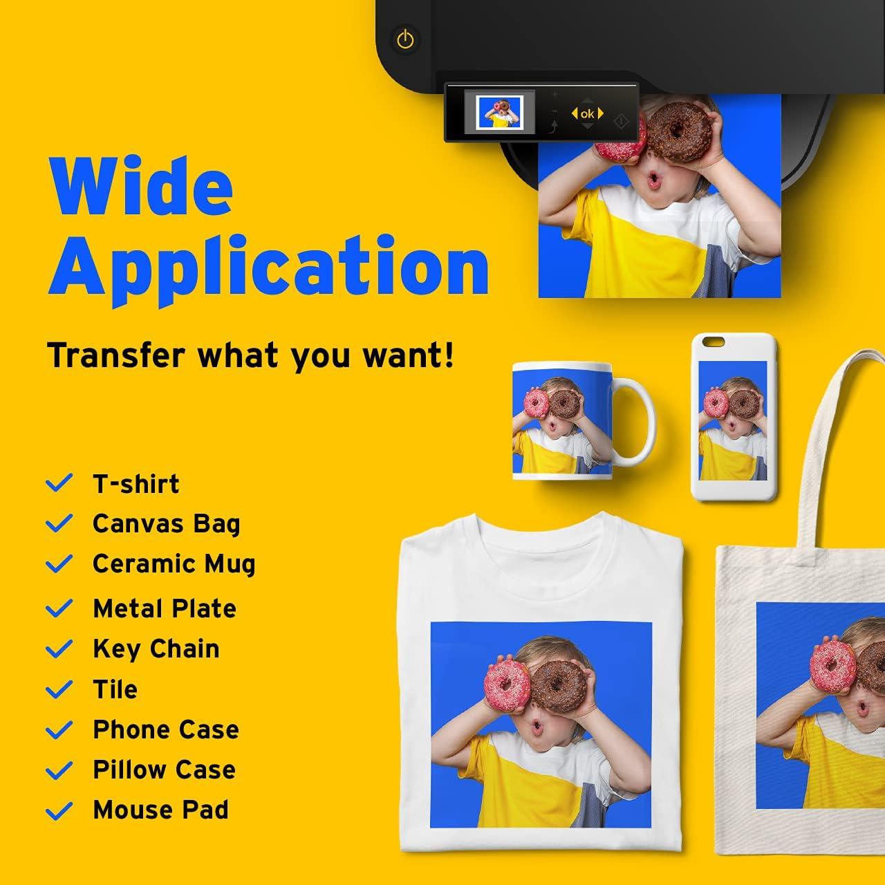 Papel de Sublimación Printers Jack A4 100 Hojas 21x29.7cm