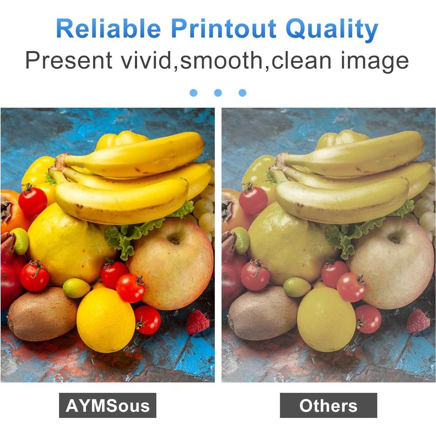 Kit de Recarga de Tinta Universal AYMSous 6x100ml para Impresoras