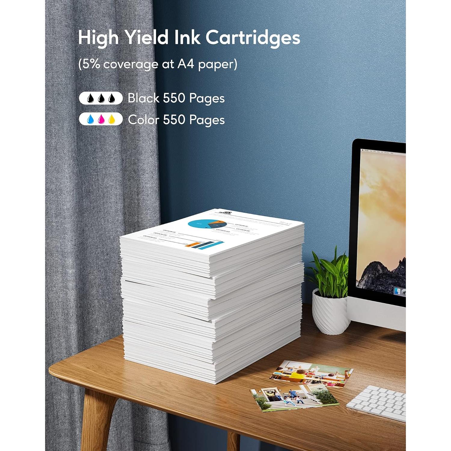 Cartucho de tinta compatible Brother LC203XL - 2 Cian, 2 Magenta, 2 Amarillo