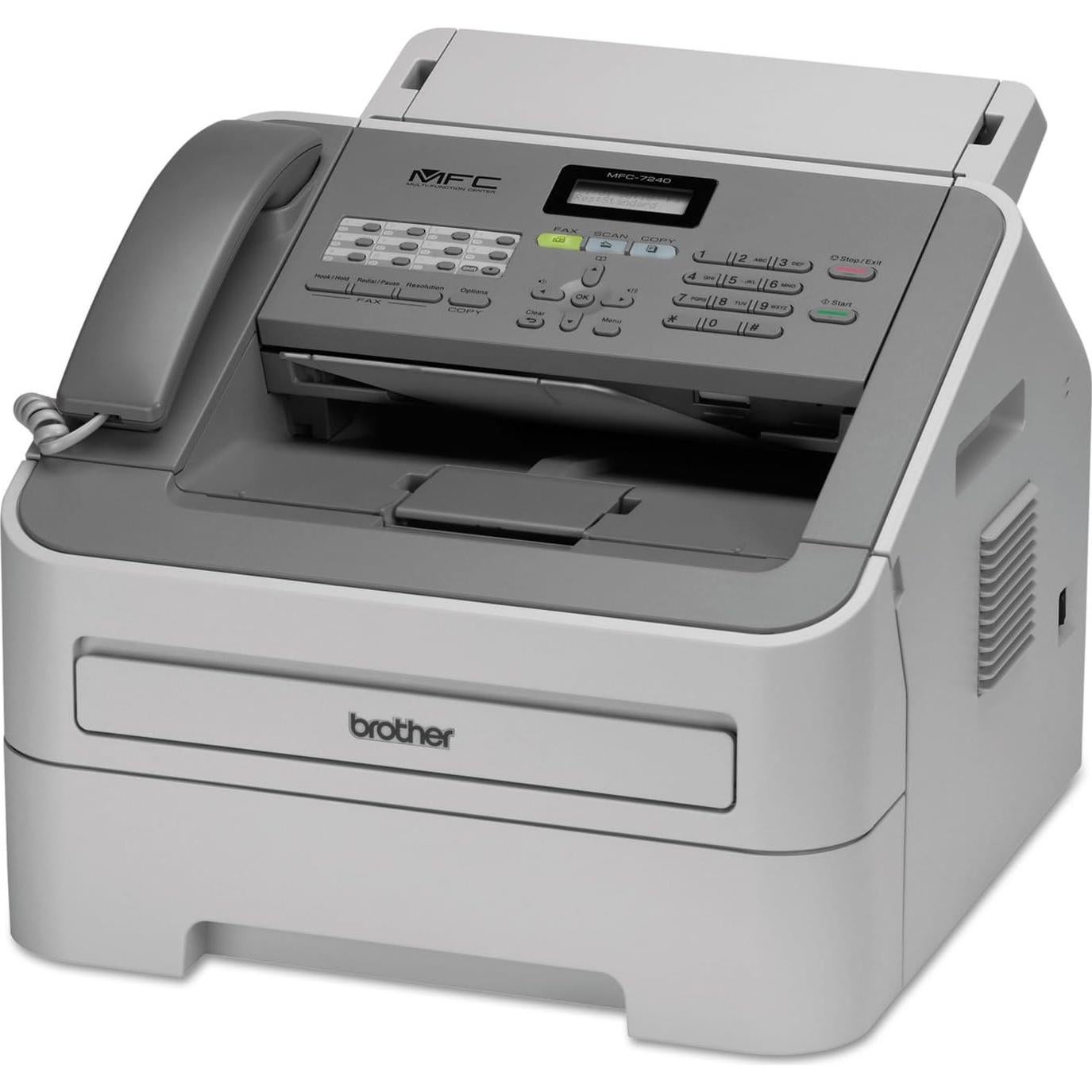 Impresora Brother MFC-7240 Monocromática Todo en Uno 8.99 kg