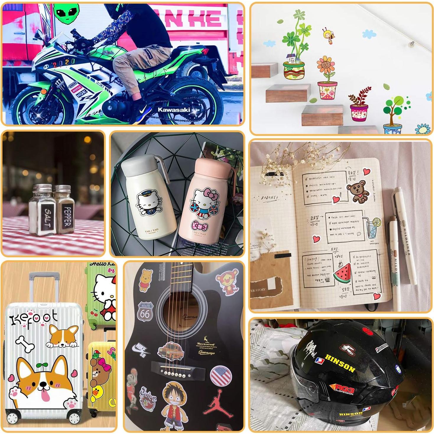 Papel de Calcomanías de Vinilo Imprimible QYH - 50 Hojas Mate