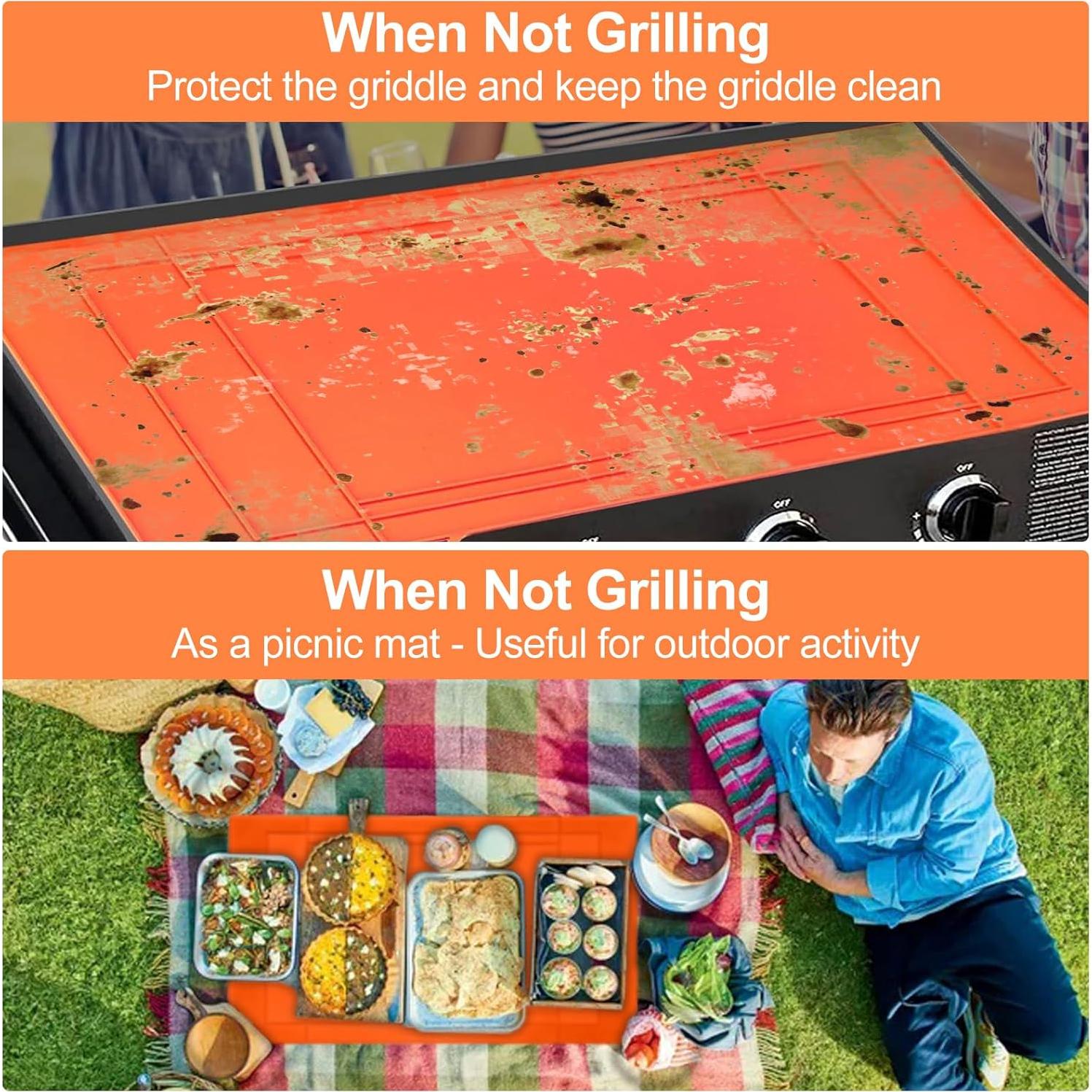 Cubierta de Silicona SEFONE 91x53cm para Plancha Blackstone