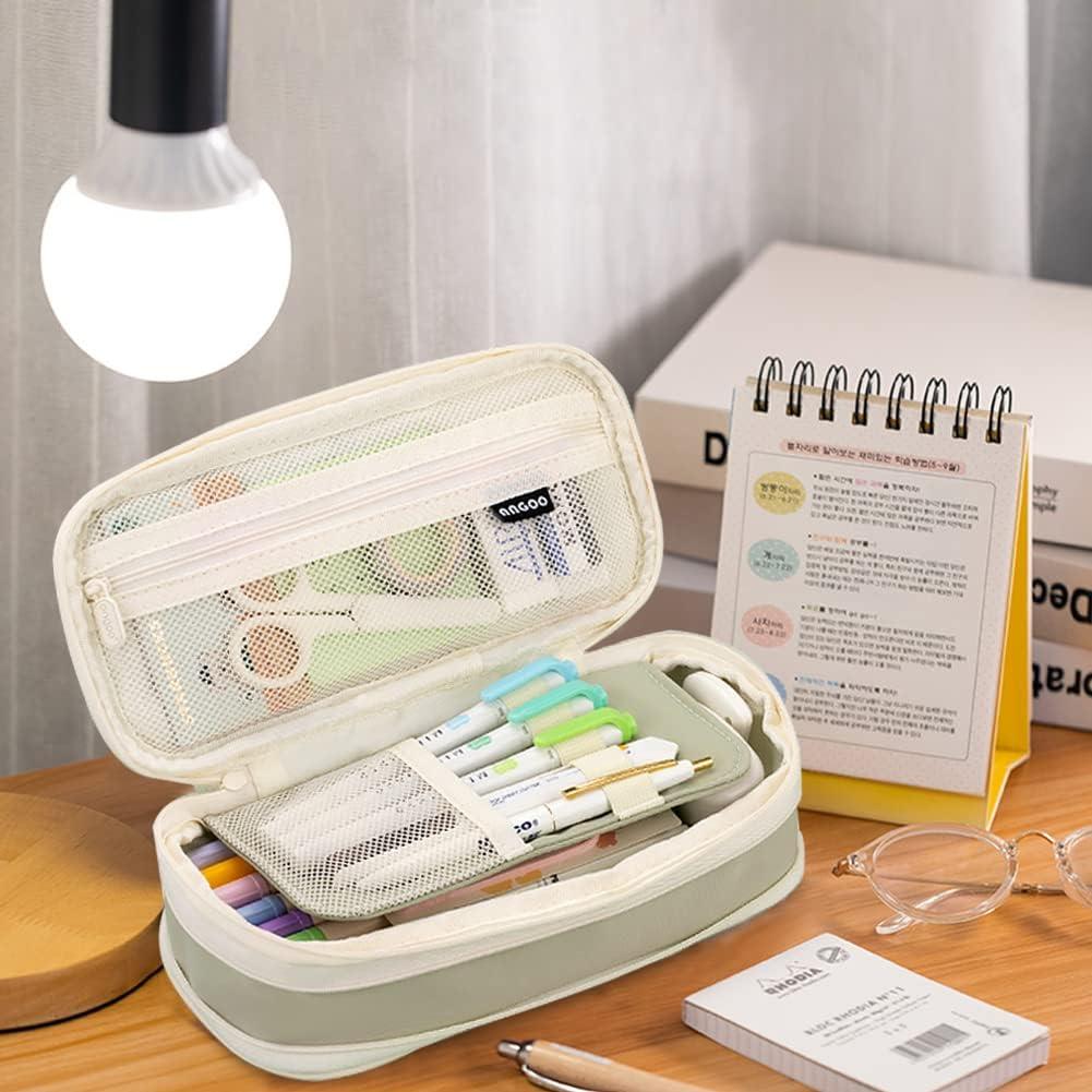 Estuche de Lápices MAMUNU Verde Expandible 21x10 cm