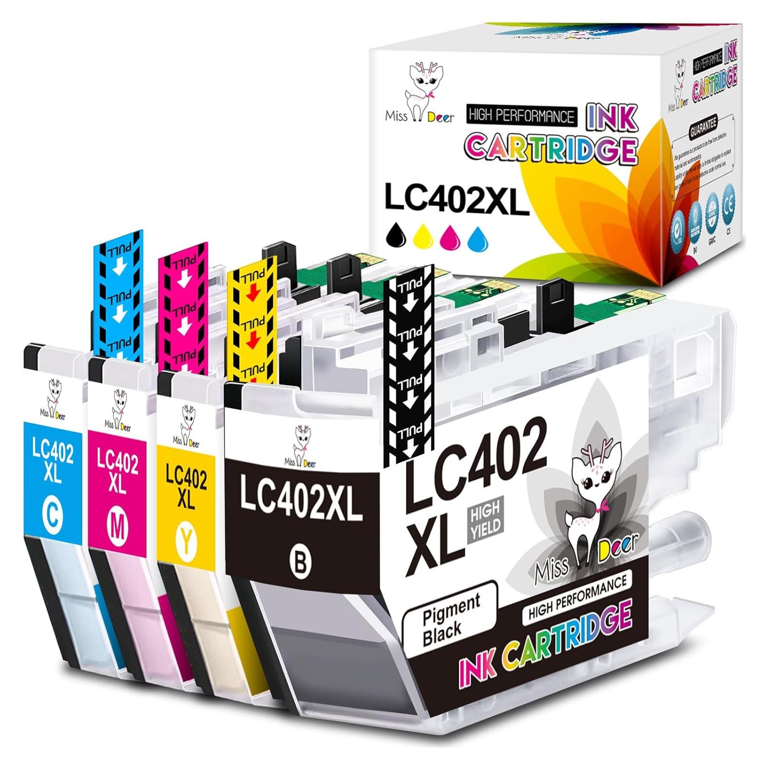Cartuchos de tinta Miss Deer LC402XL para Brother MFC-J5340DW