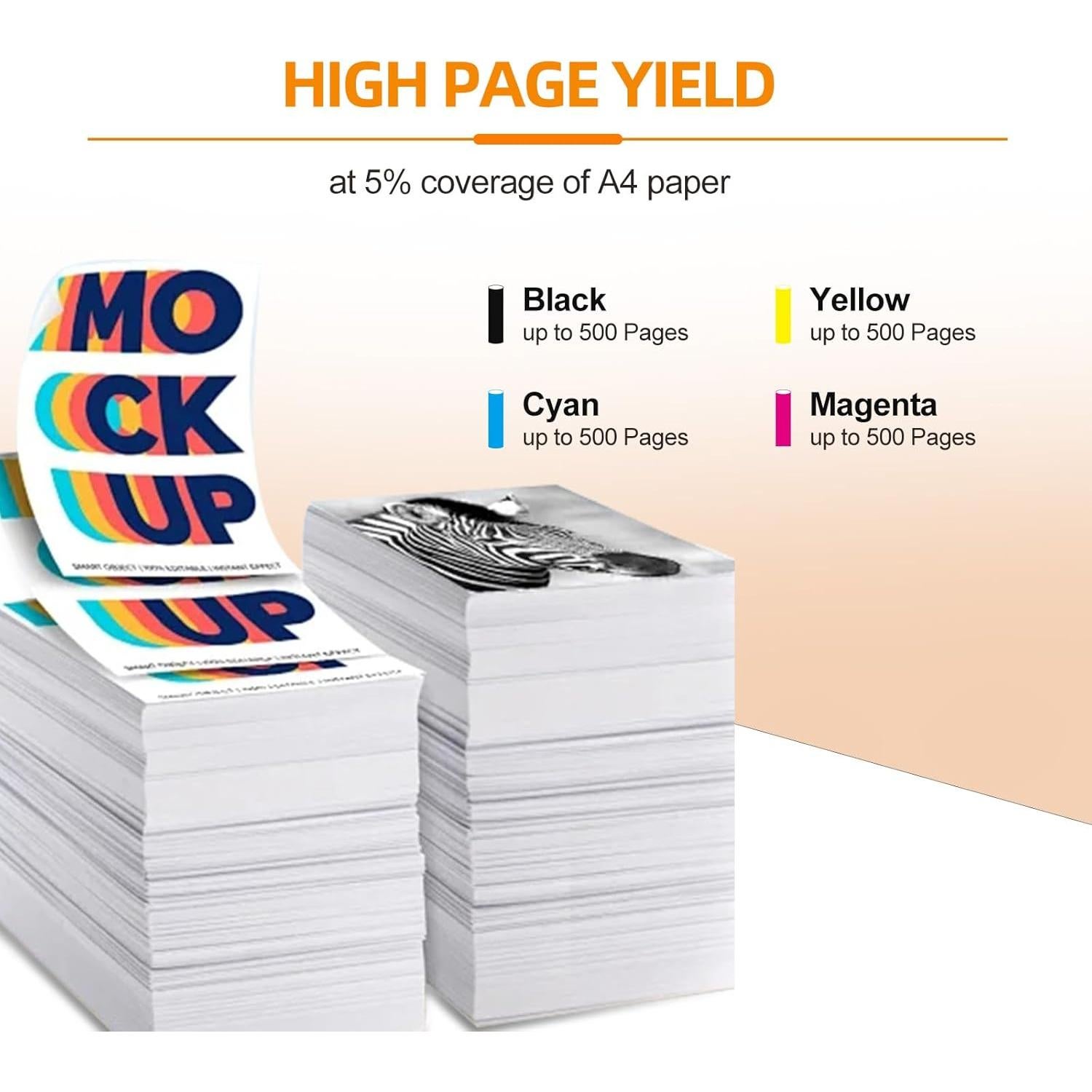 Cartuchos de tinta compatibles Brother LC401XL - 4 Paquete