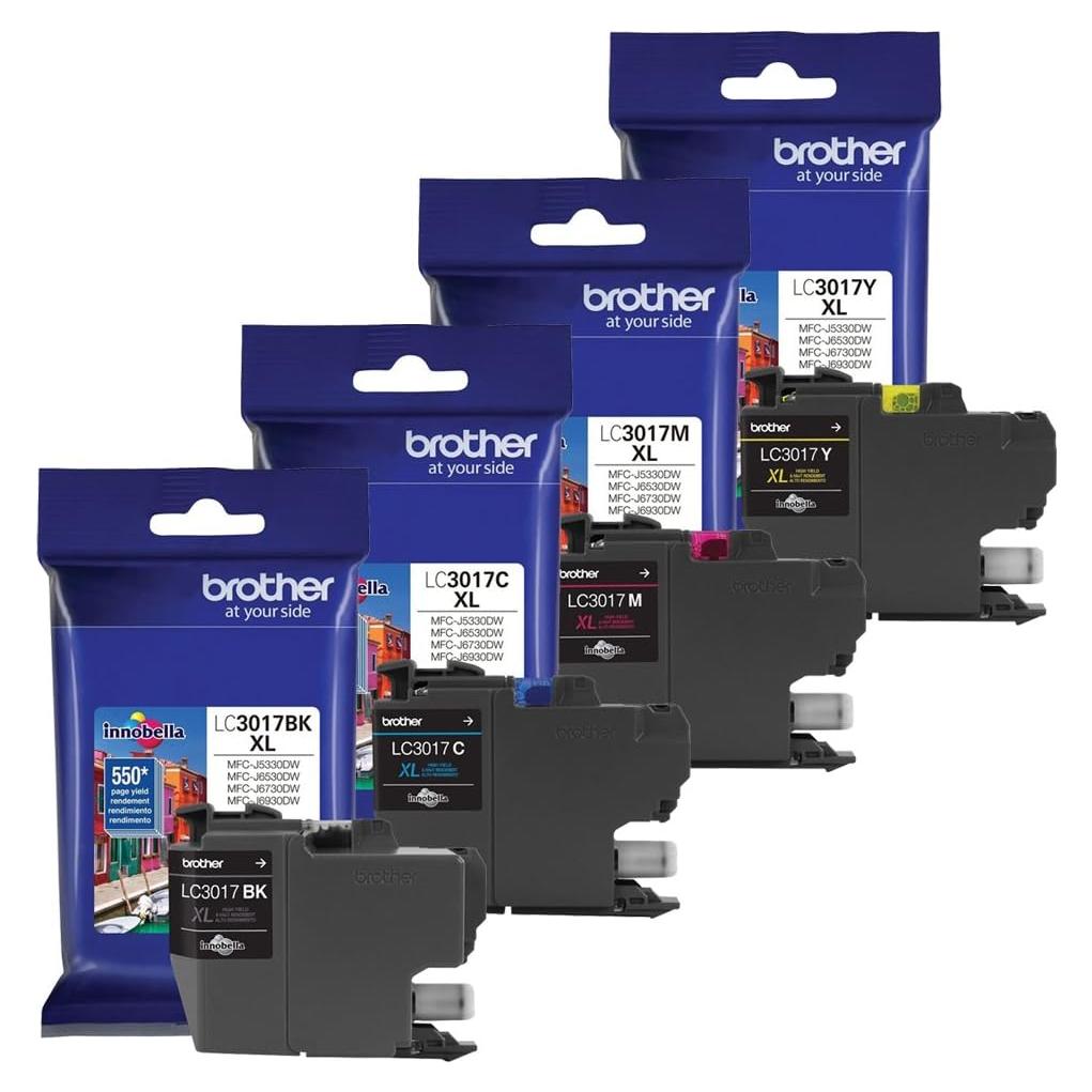 Brother MFC-J6930DW High Yield Ink Cartridge Set (550 Yield)