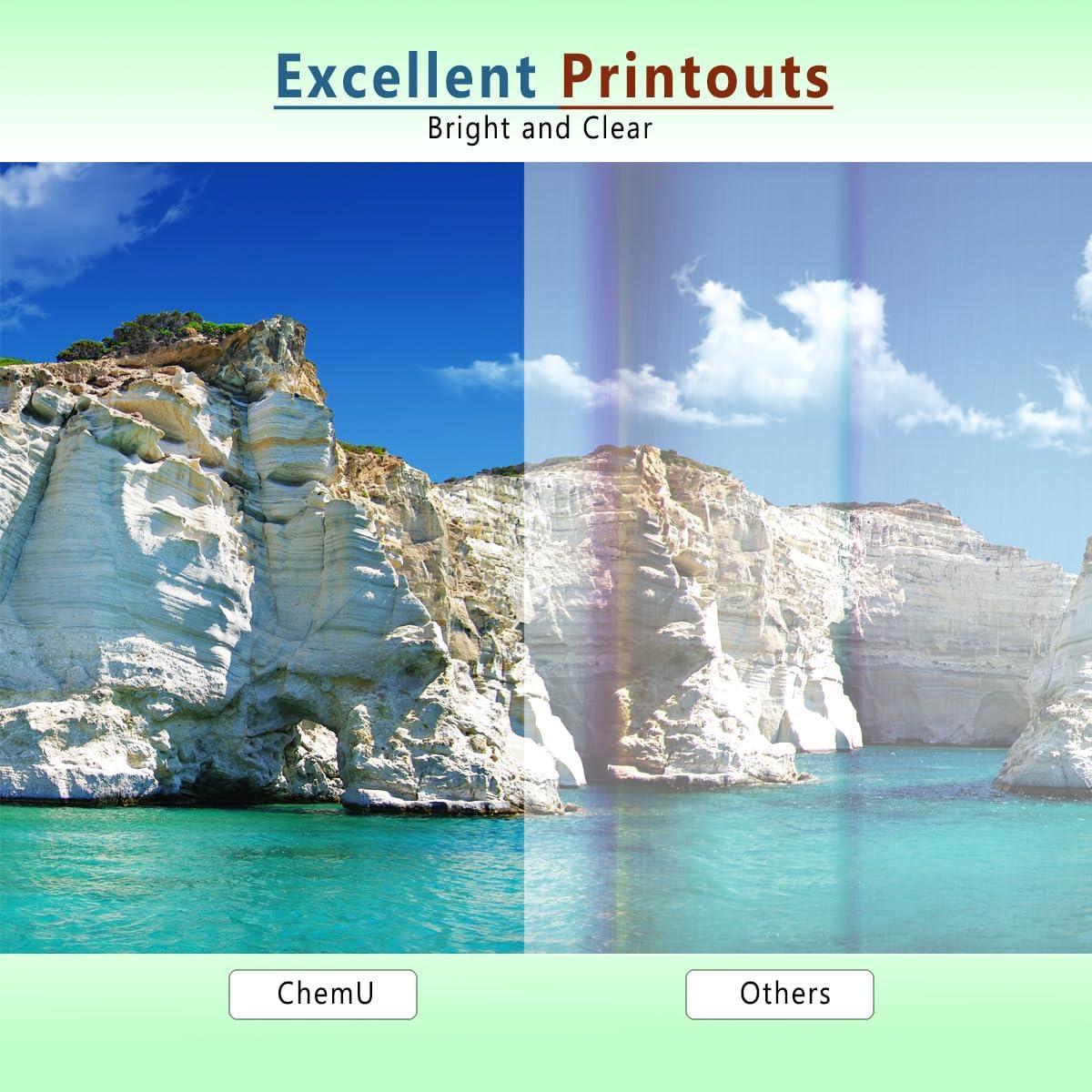 Botellas de Tinta de Recarga ChemU 502/522 para EcoTank 4x100ml