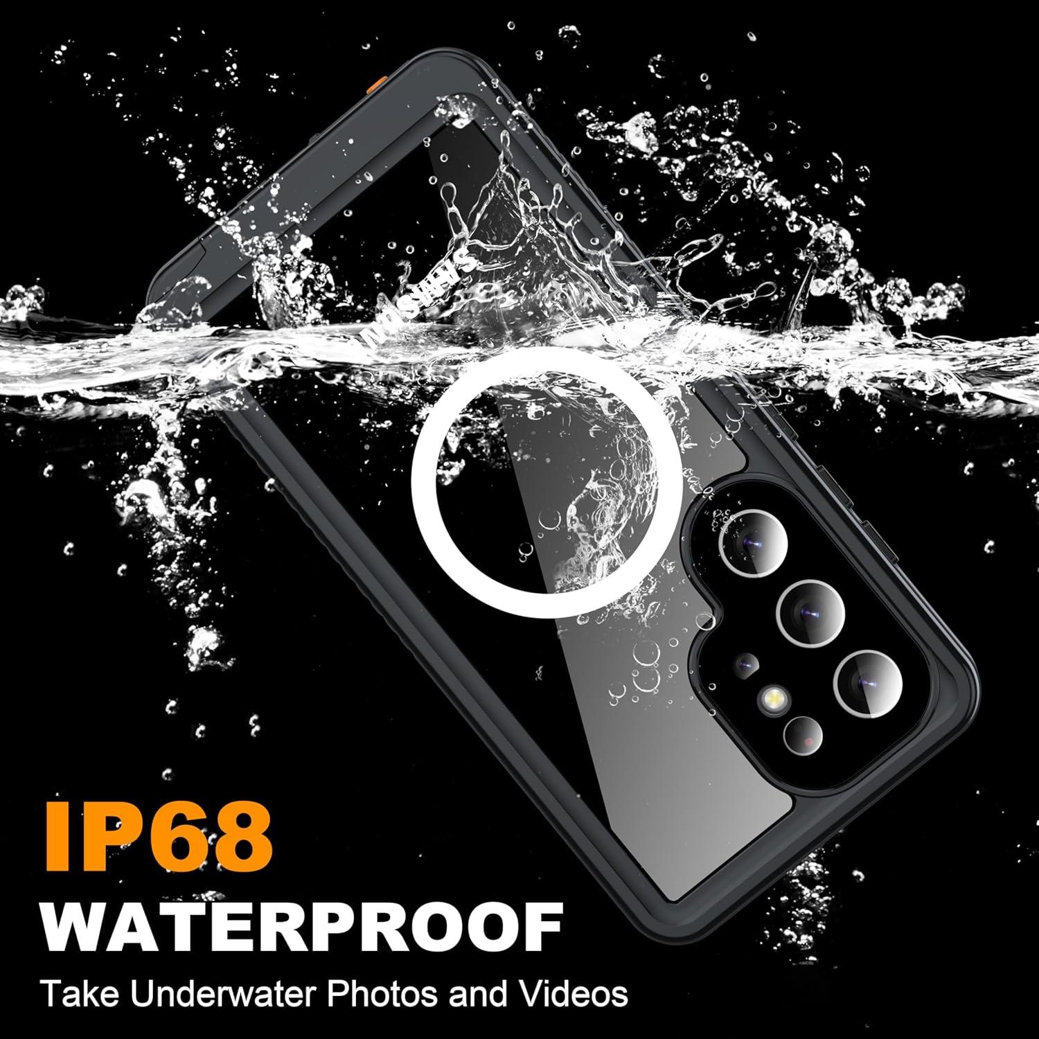 Funda Magnética ANTSHARE para Samsung Galaxy S25 Ultra IP68