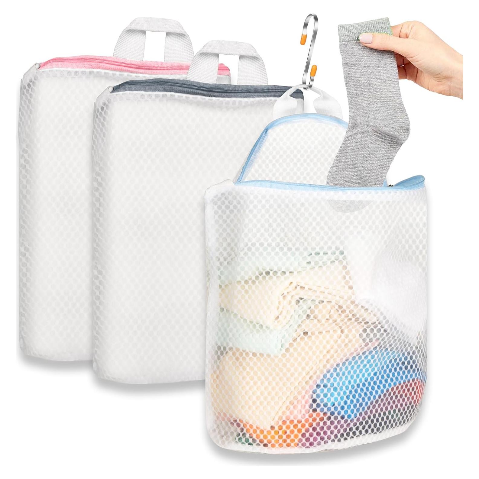 Bolsas de Lavandería Colgantes Cociat para Calcetines 3 Pcs