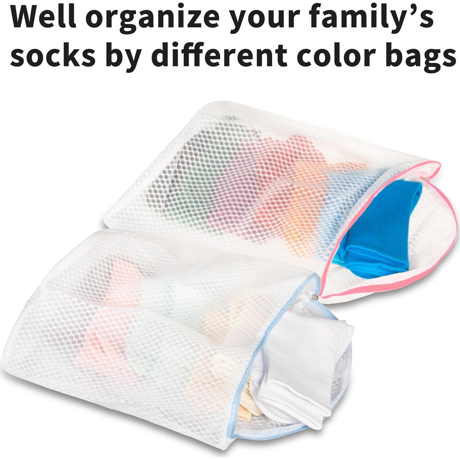 Bolsas de Lavandería Colgantes Cociat para Calcetines 3 Pcs