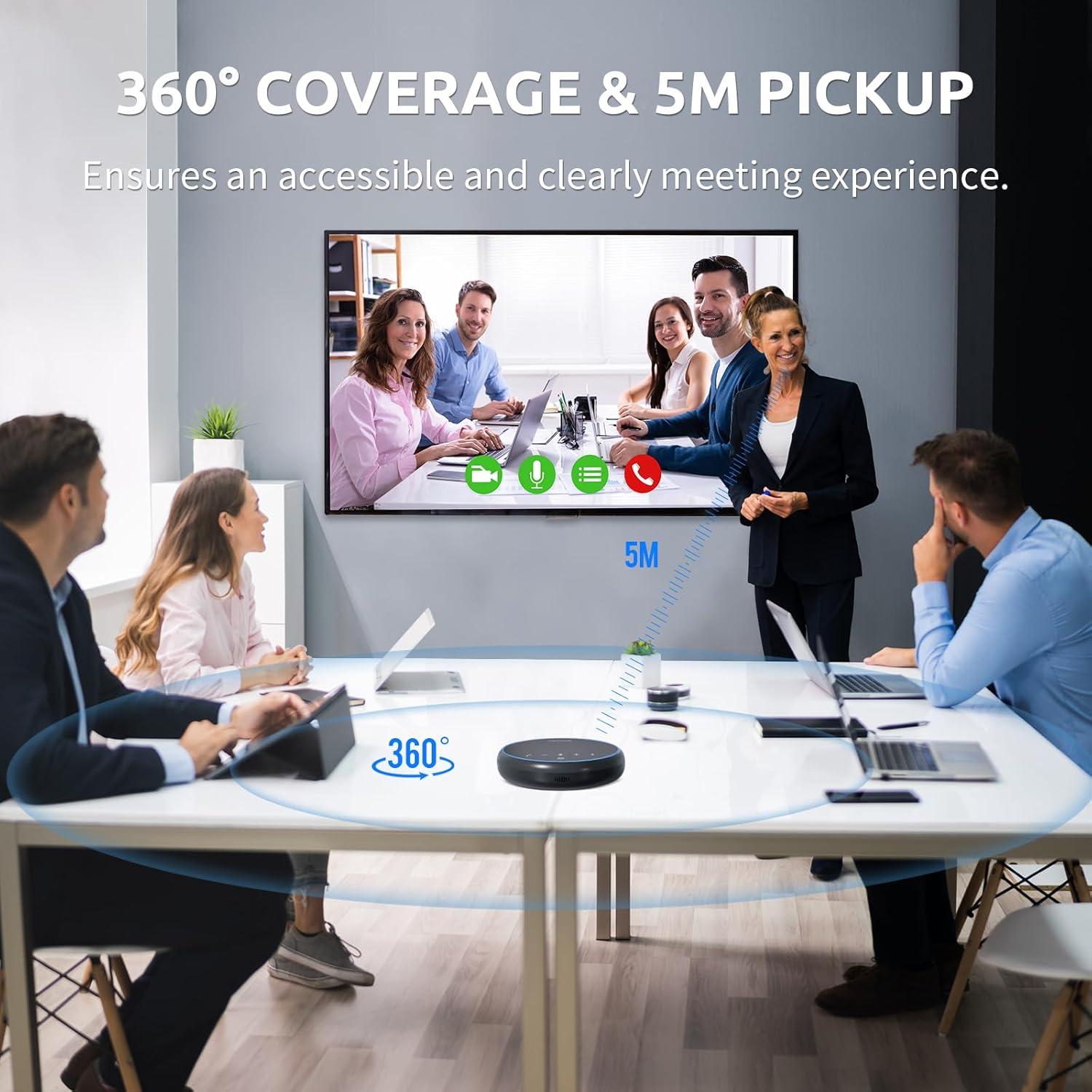 Altavoz Bluetooth Newline NP-S2201 con micrófono 360°