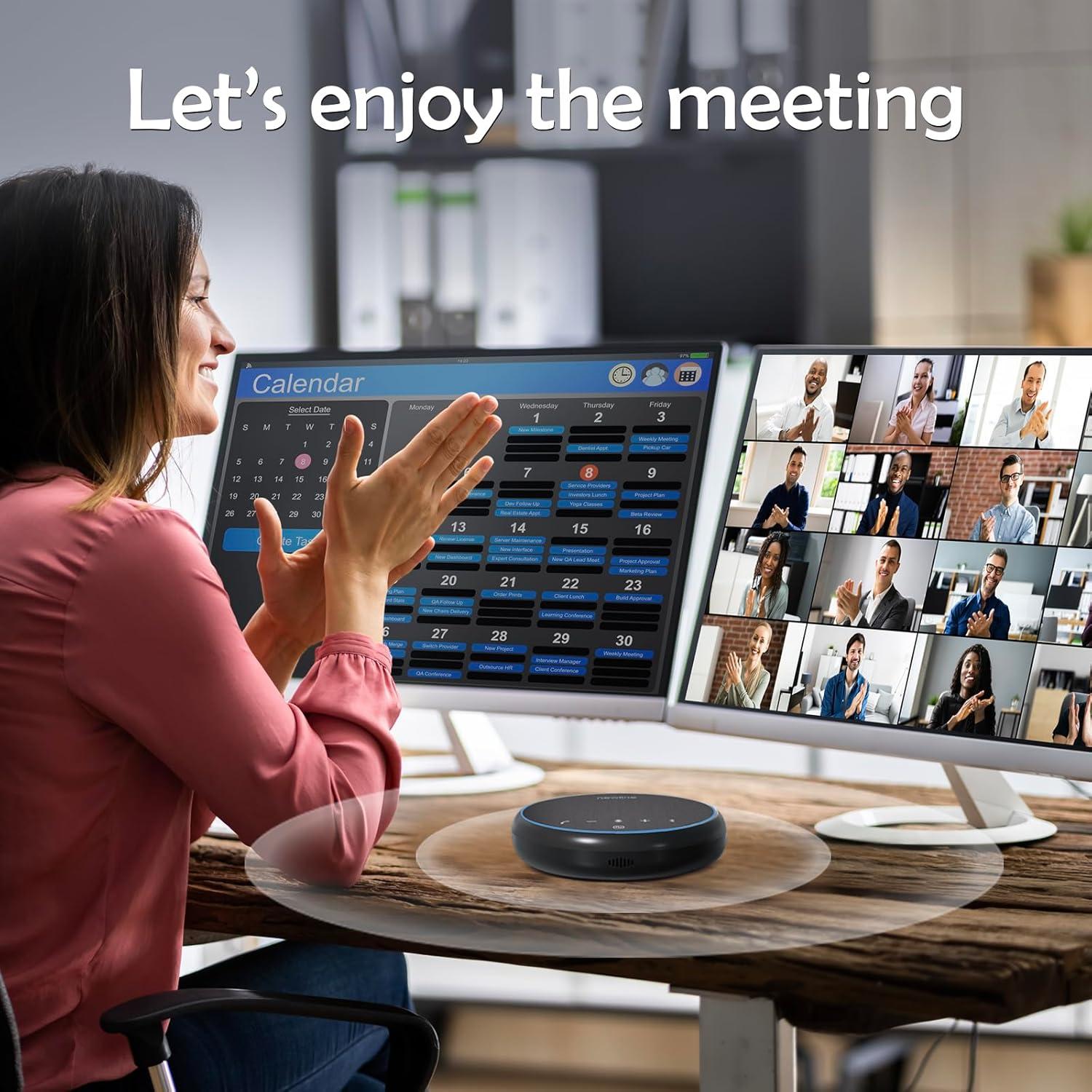 Altavoz Bluetooth Newline NP-S2201 con micrófono 360°