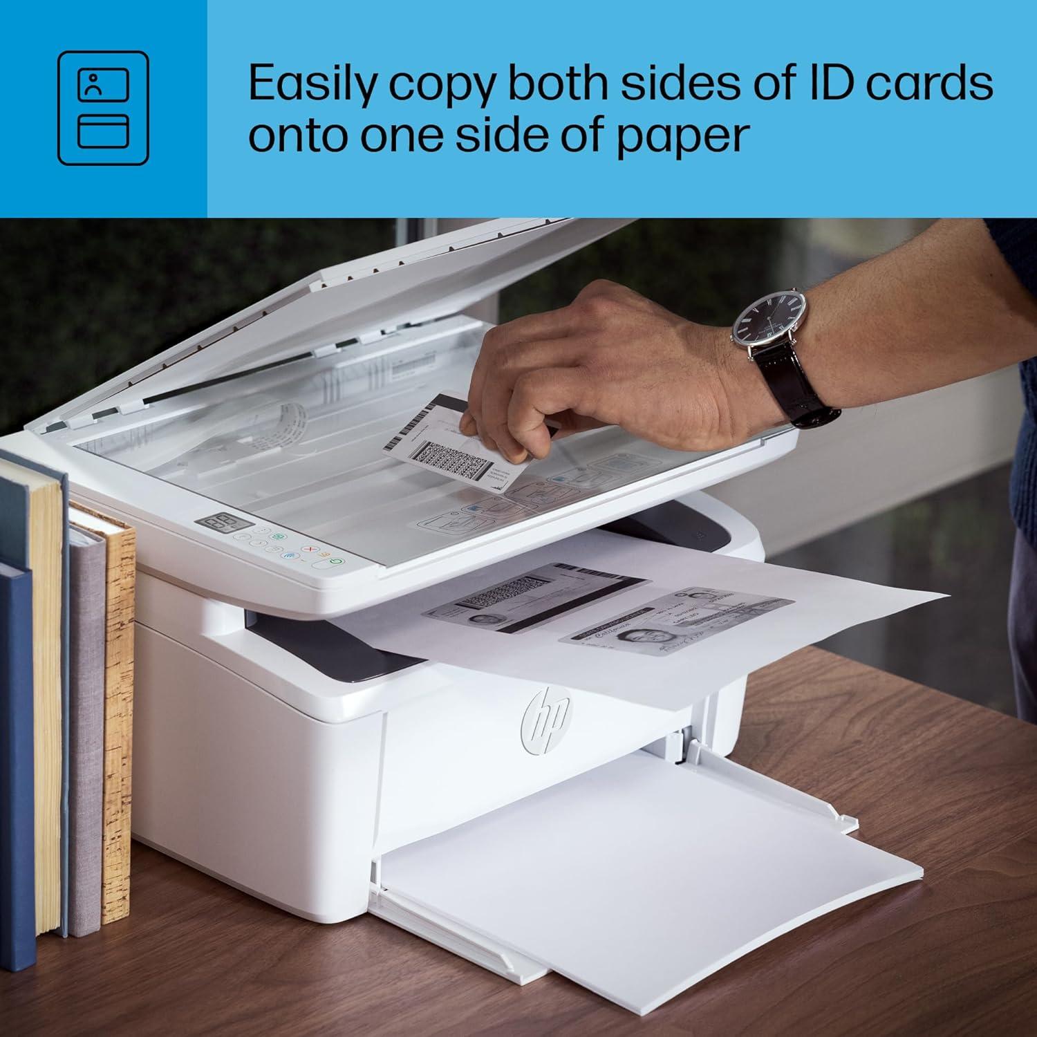 Impresora Multifuncional Láser HP LaserJet MFP M140w - Inalámbrica, Escanea y Copia