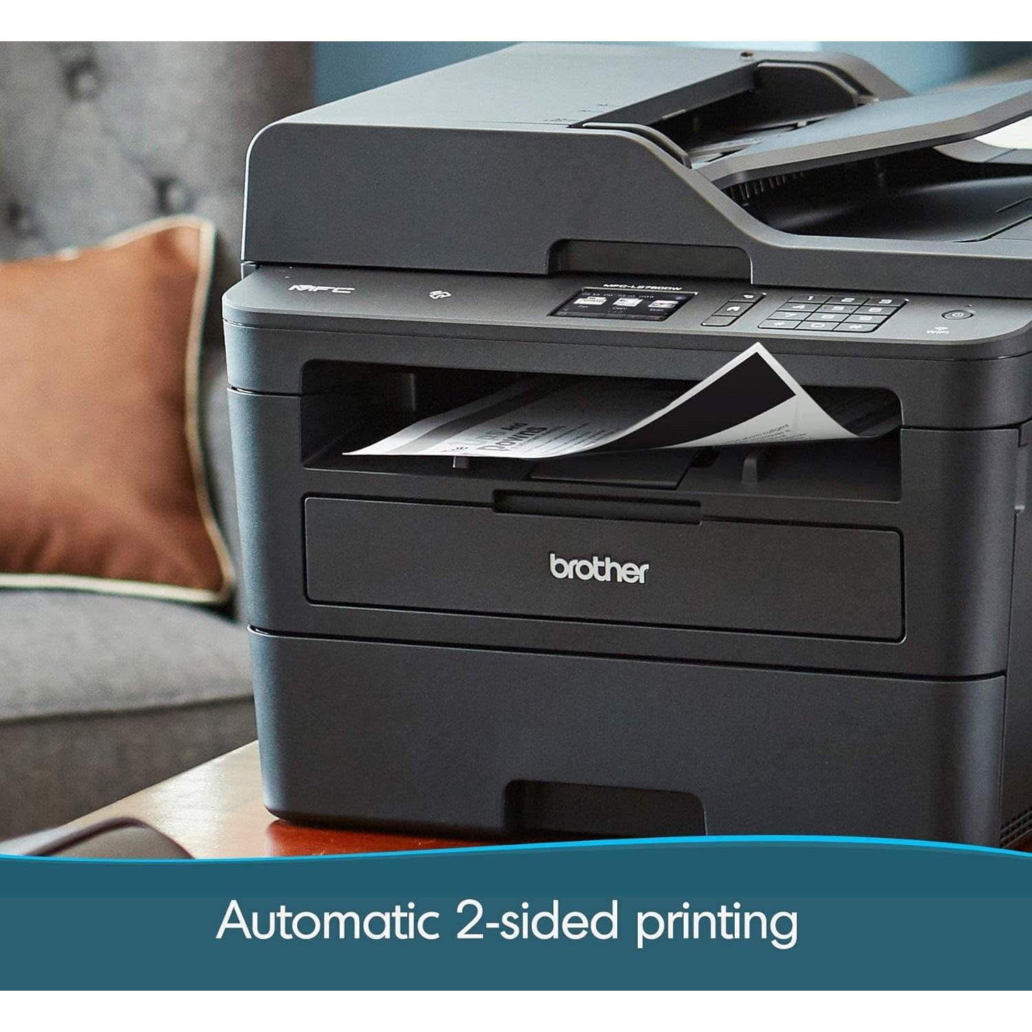 Impresora Láser Monocromática Brother MFC-L2750DW Todo-en-Uno