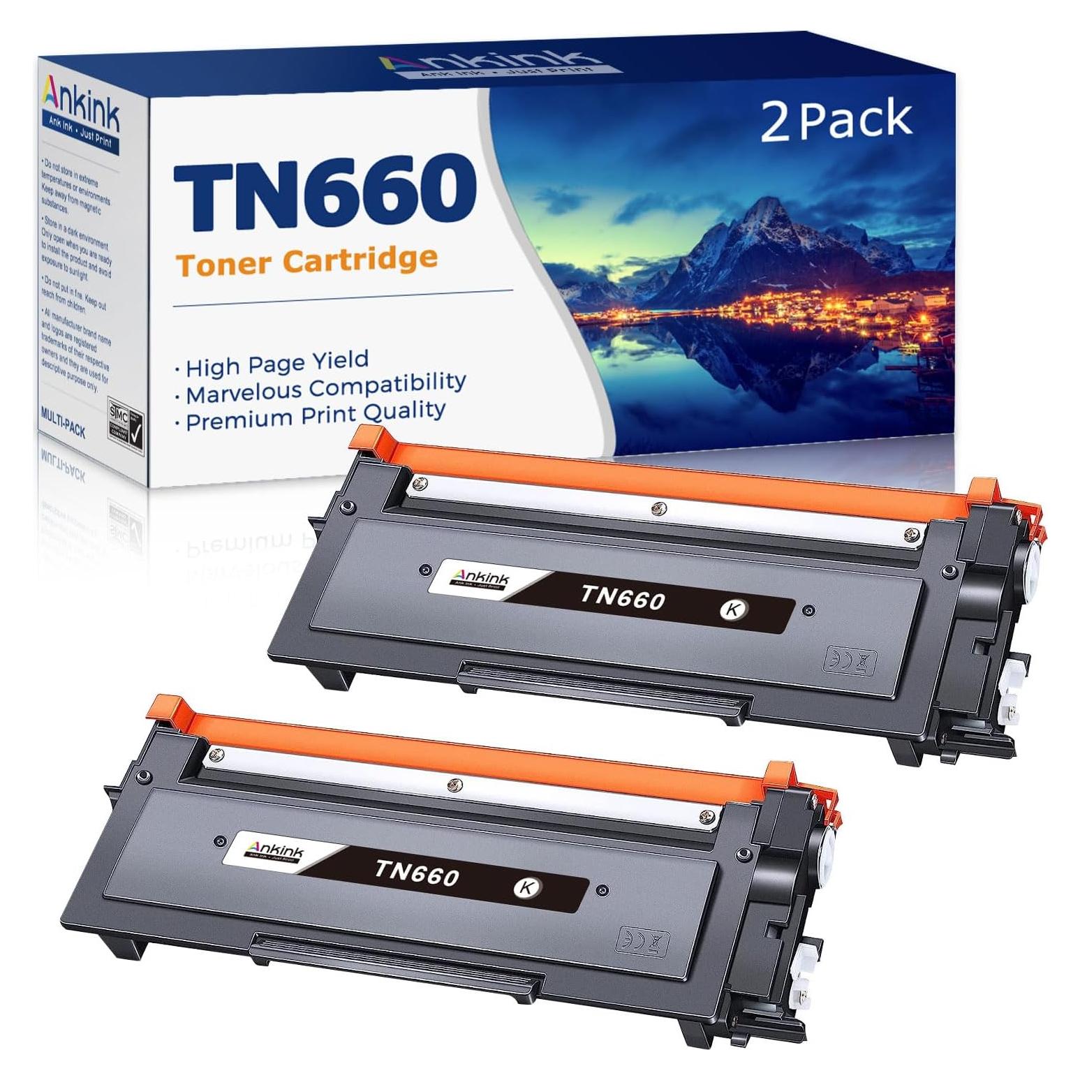 Cartucho de tóner Ankink TN660 TN630 compatible Brother