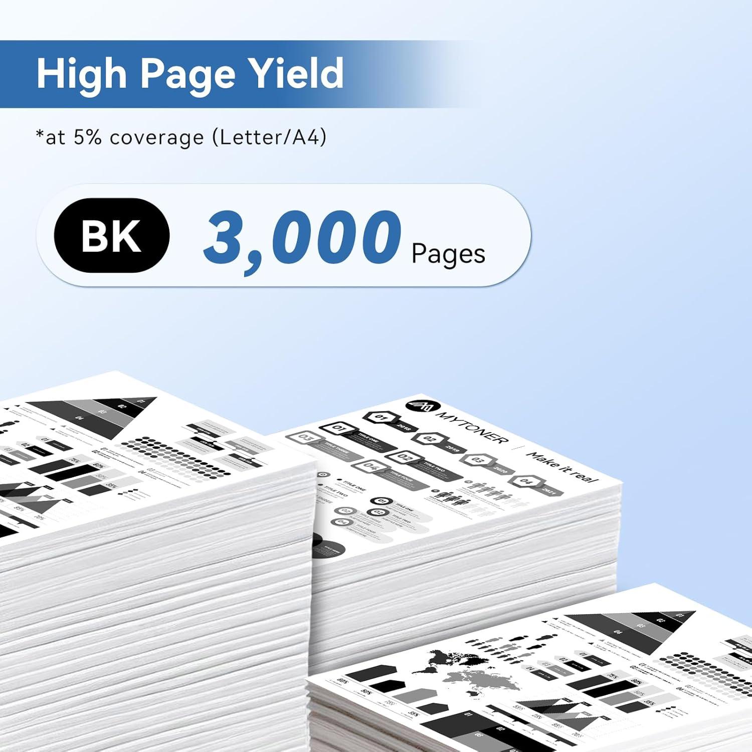 Cartucho de Tóner MYTONER TN760 Compatible Brother 4-Pack